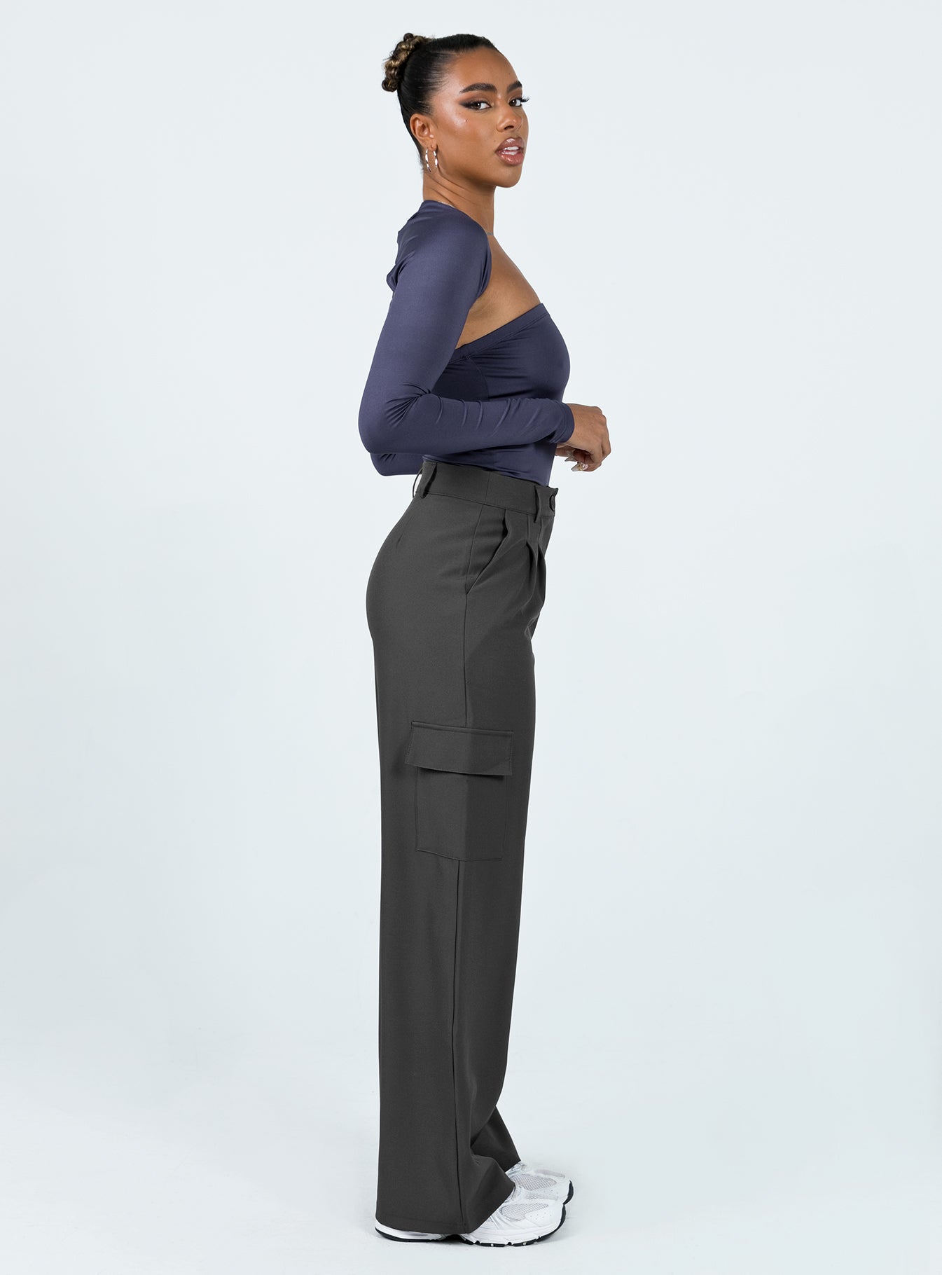 Archer Cargo Pants Slate - Image 3