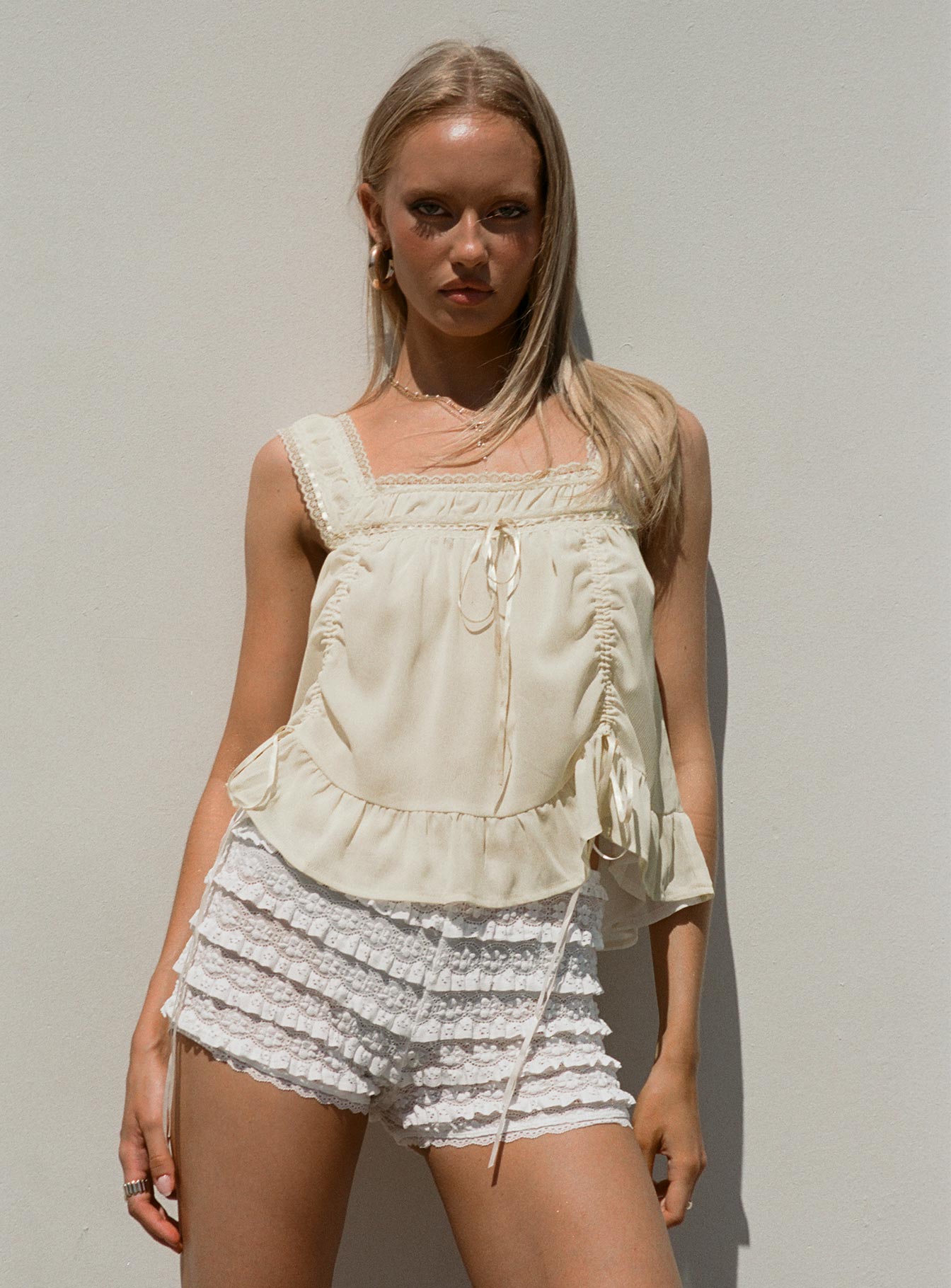 Eluisa Lace Top Cream - Image 3