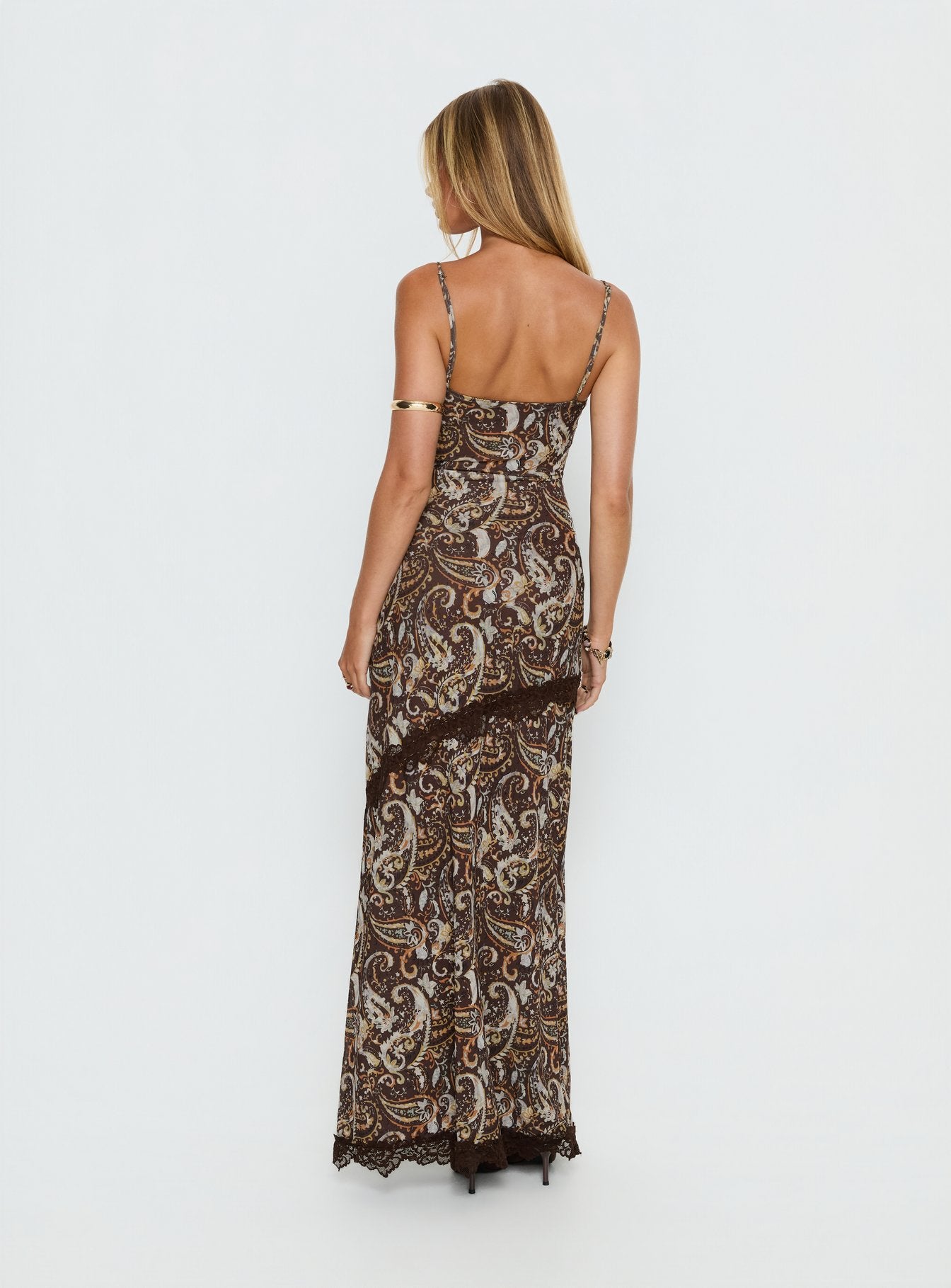 Musico Lace Maxi Dress Paisley - Image 4