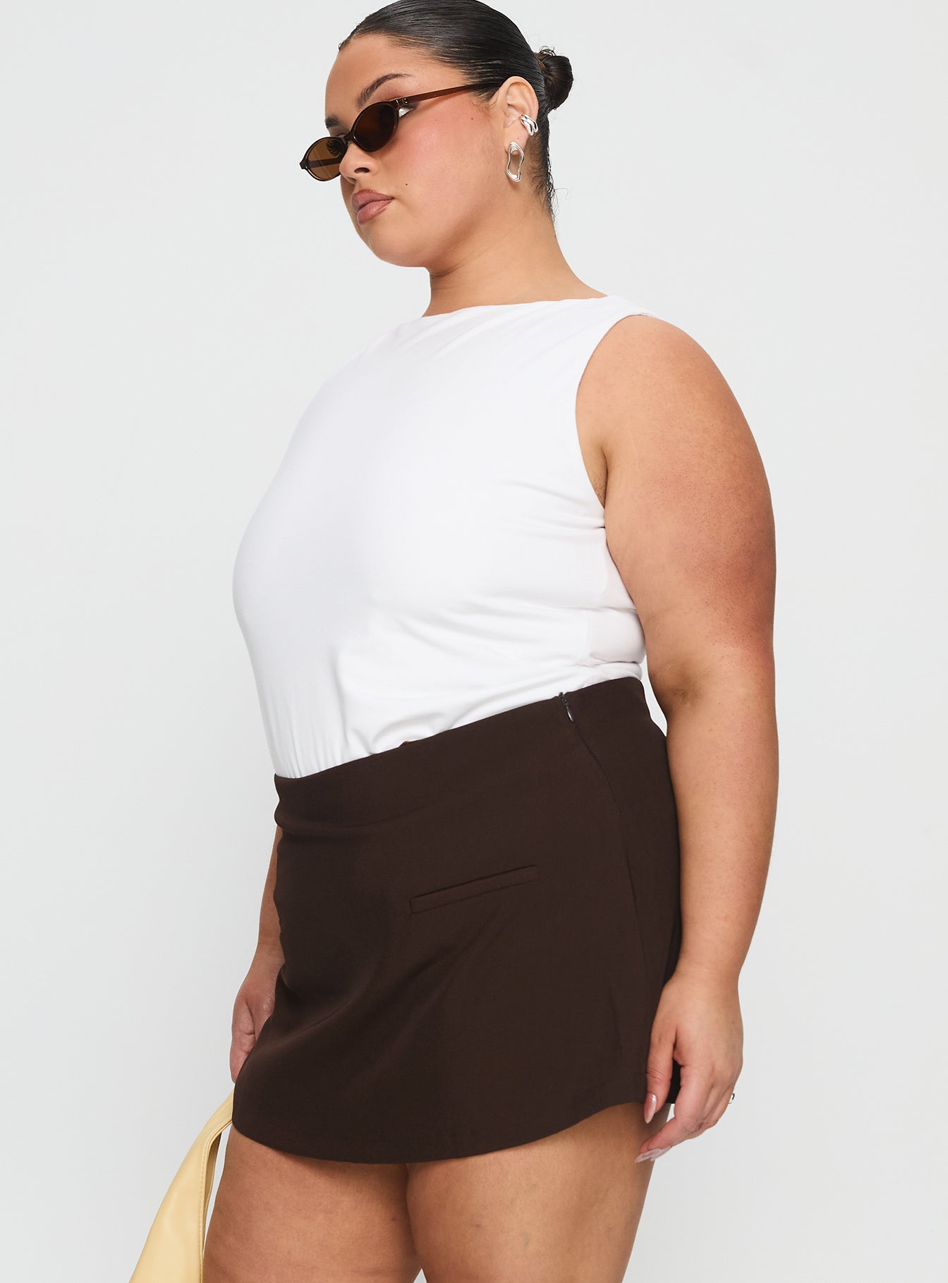 Anette Skort Chocolate Curve - Image 4