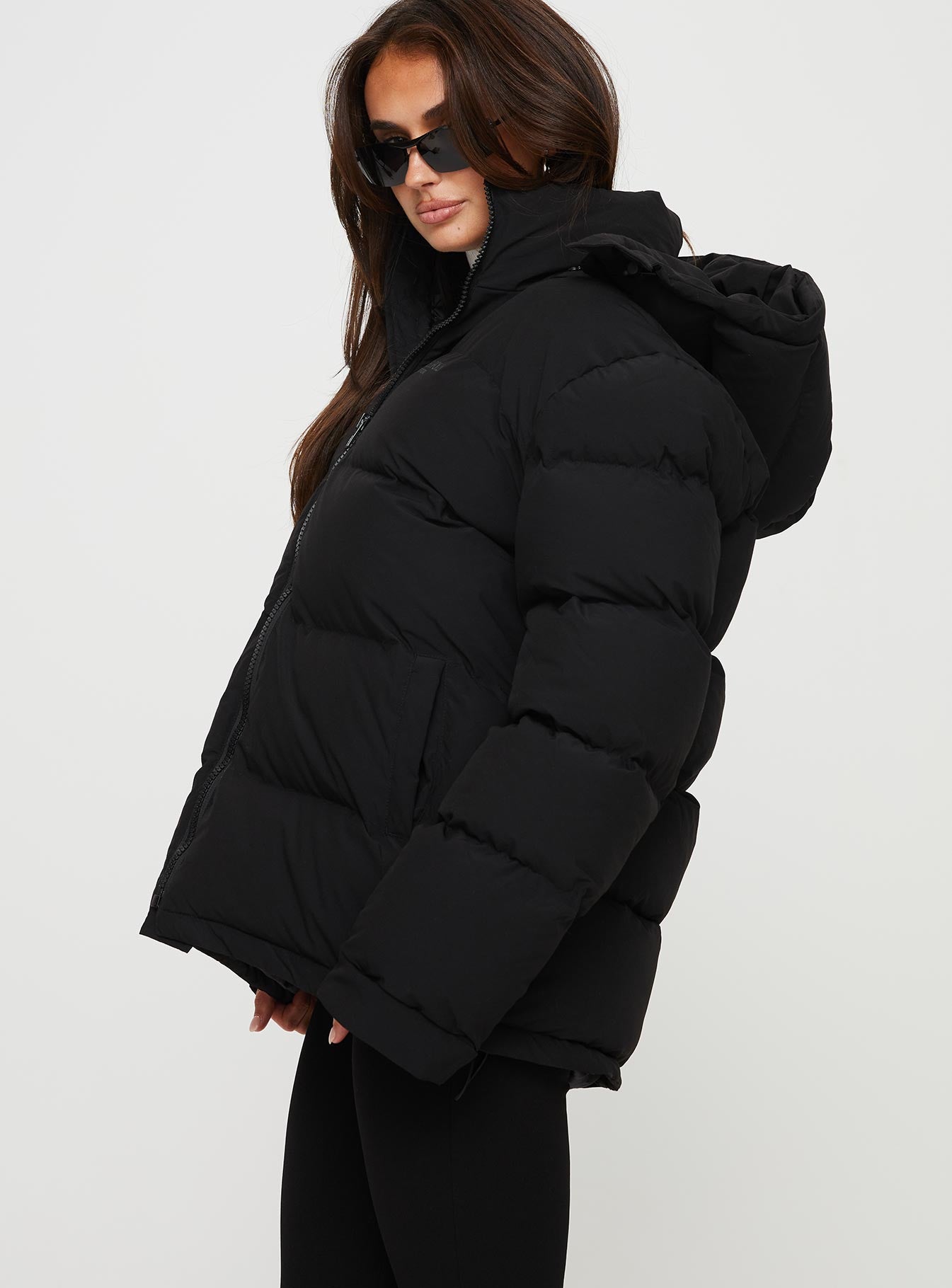 Dream Puff Technical Puffer Jacket Black - Image 6
