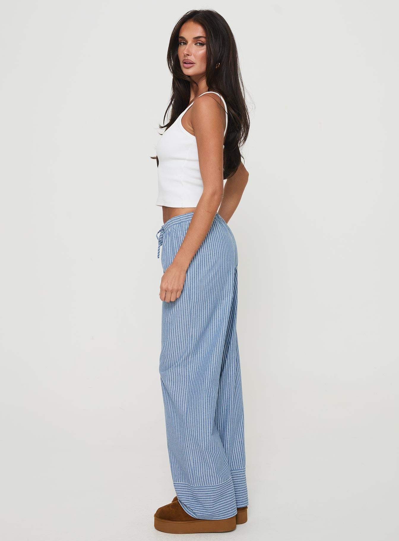 Veridian Pants Blue Stripe - Image 4