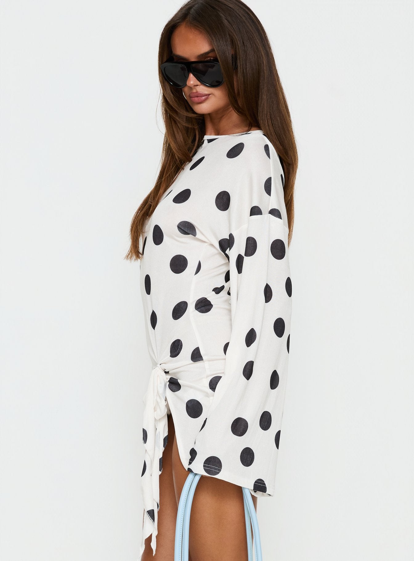 Cosmic Mini Dress Moonlight Polka - Image 4