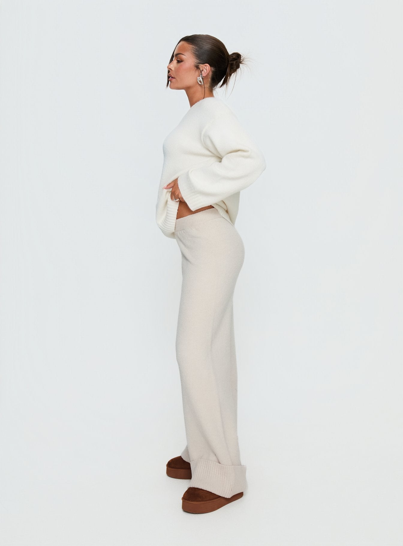 Shinead Cuffed Pants White - Image 4