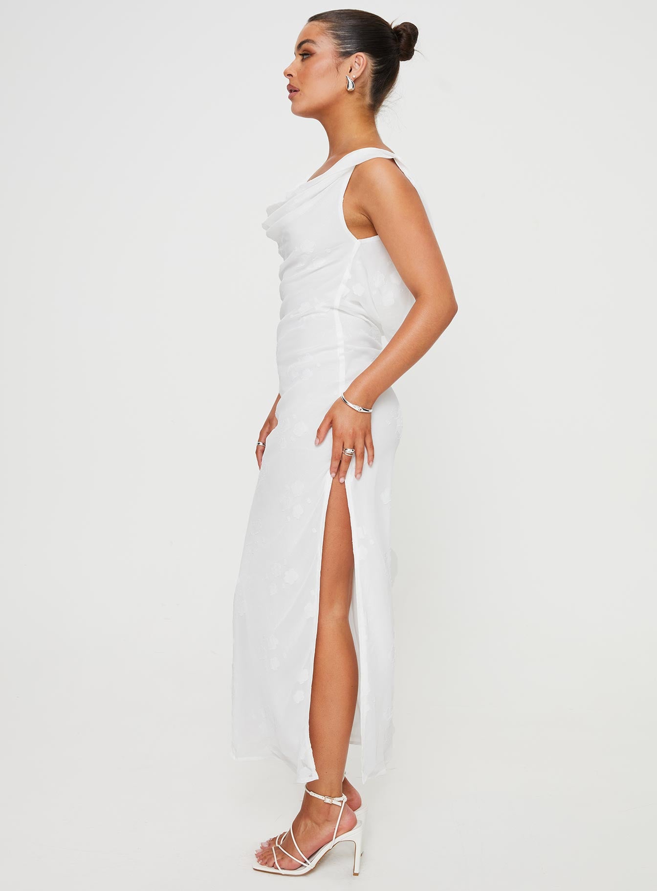 Contessa Maxi Dress White - Image 4