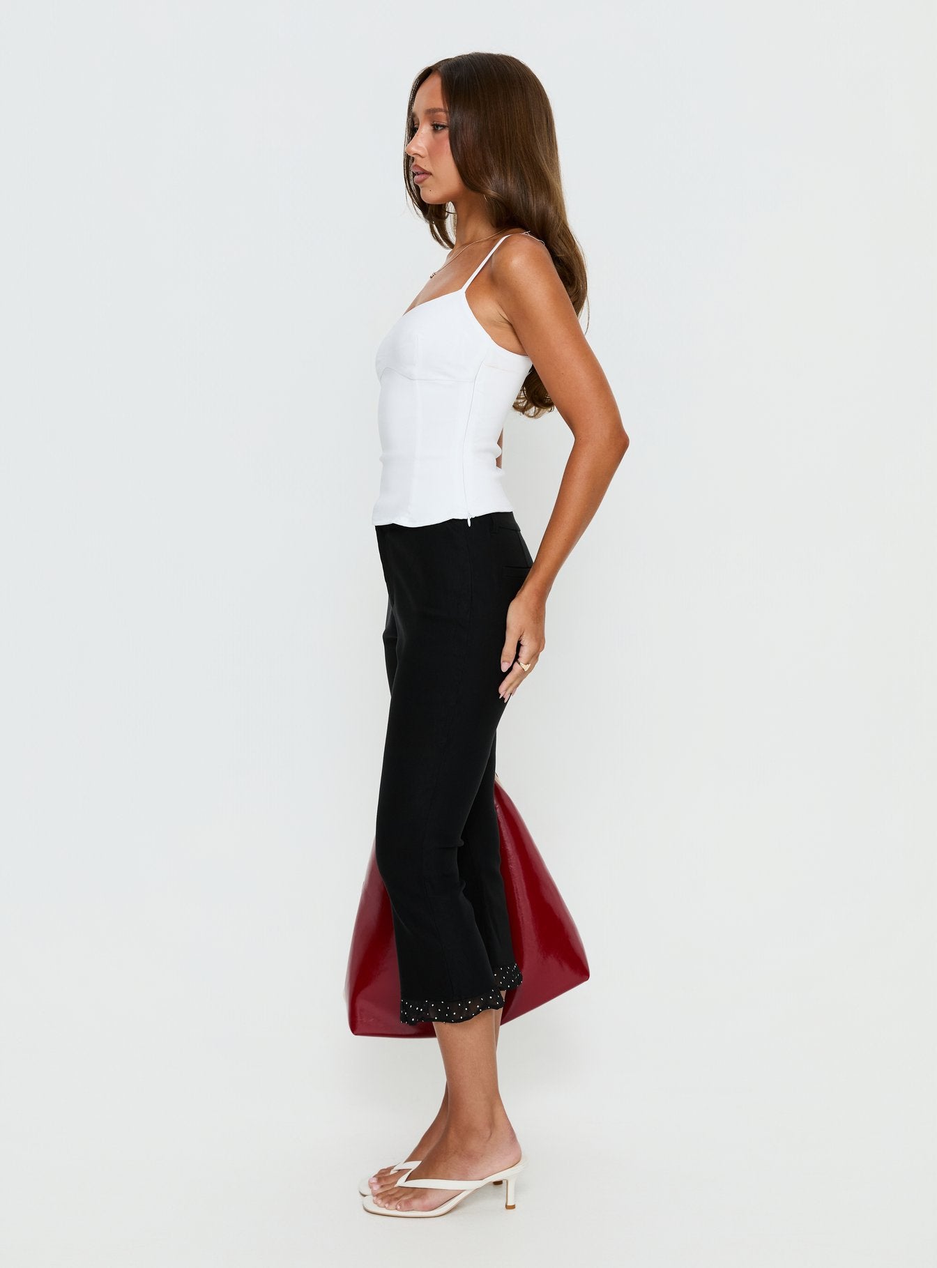 Darsie Frill Capri Black Polka Dot - Image 4
