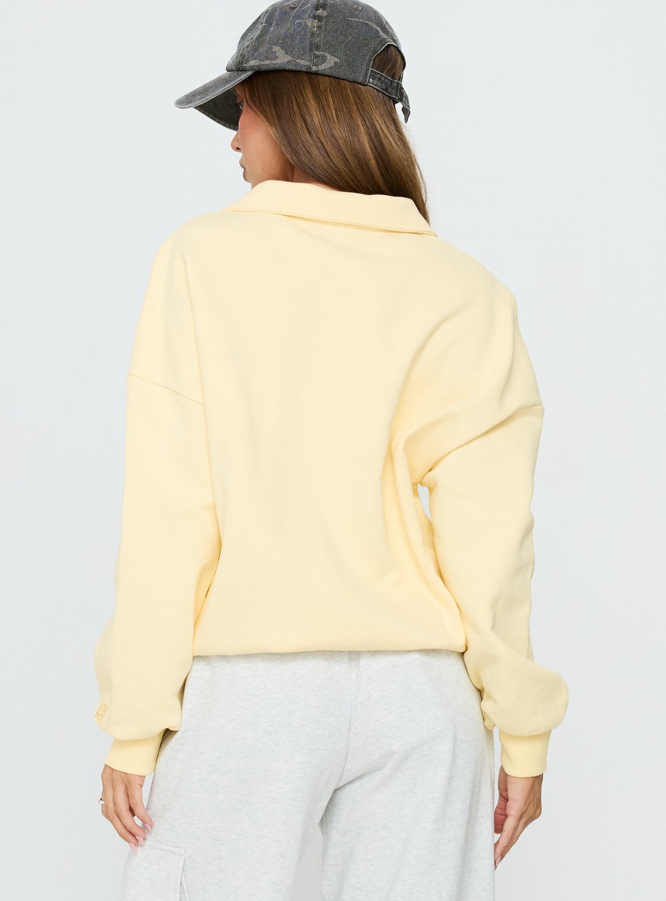 Rozanna 1/4 Zip Jumper Butter - Image 4