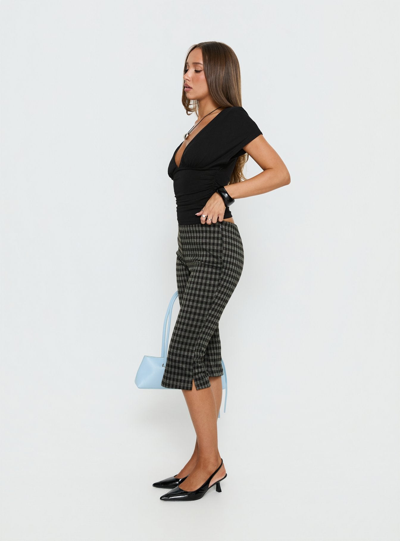 Lights Are Off Capri Pants Multi - Image 4