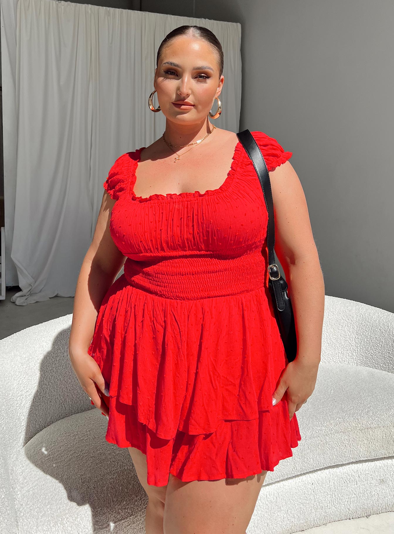 The Love Galore Romper Red Curve - Image 3