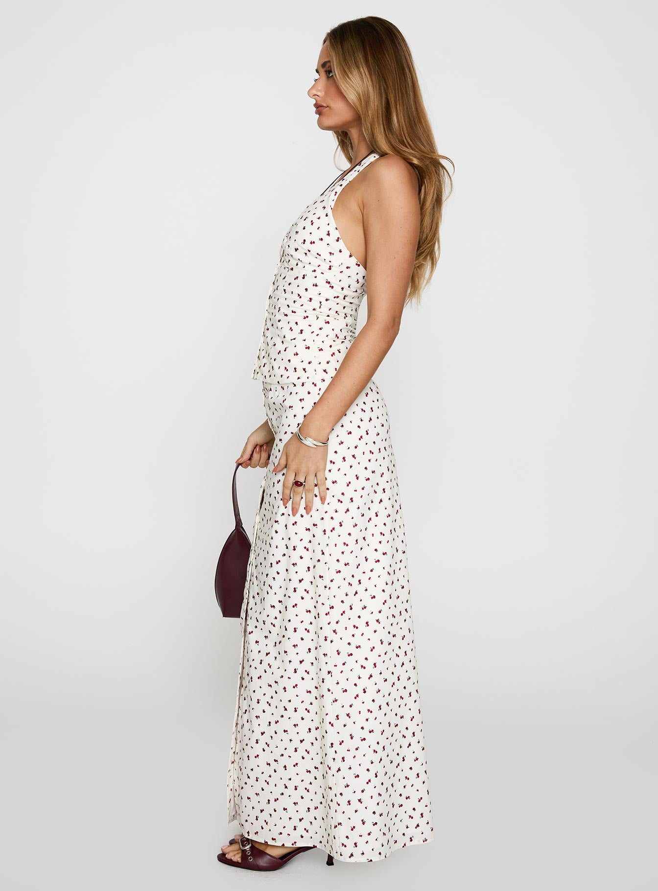 On The Radio Maxi Skirt Multi - Image 4