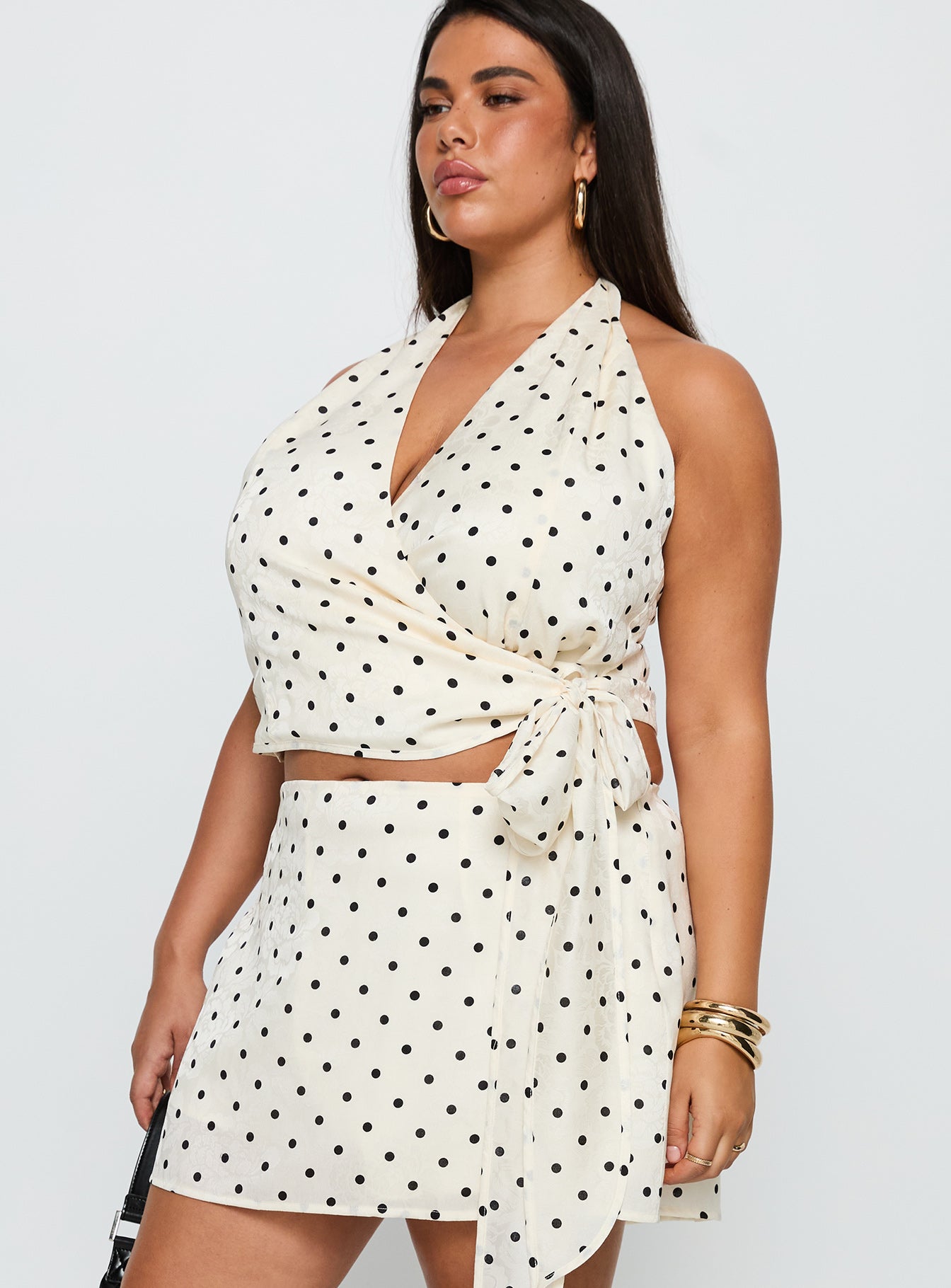 Beffanie Halter Wrap Set Polka Dot Curve - Image 4