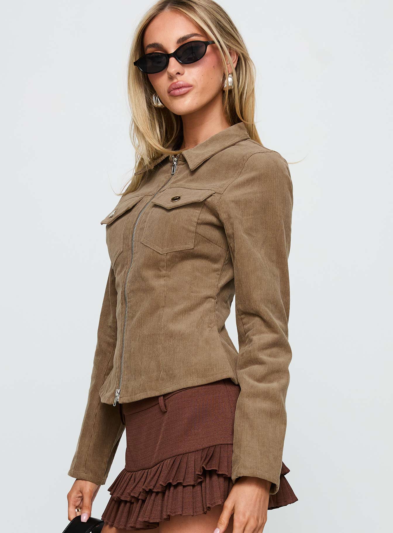 Rohana Jacket Walnut - Image 4