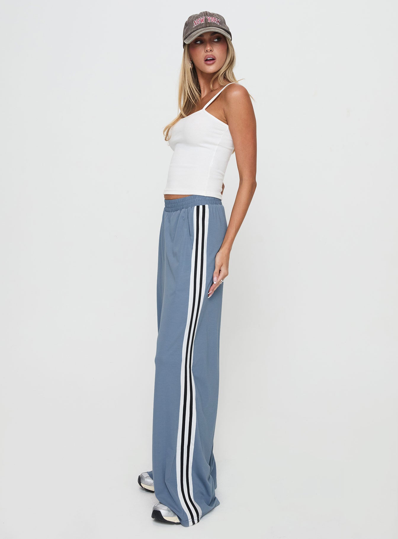 Dime Track Pants Blue - Image 4