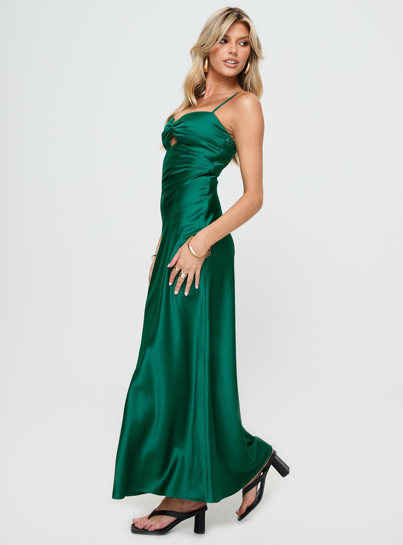 Blackthorn Maxi Dress Green - Image 4