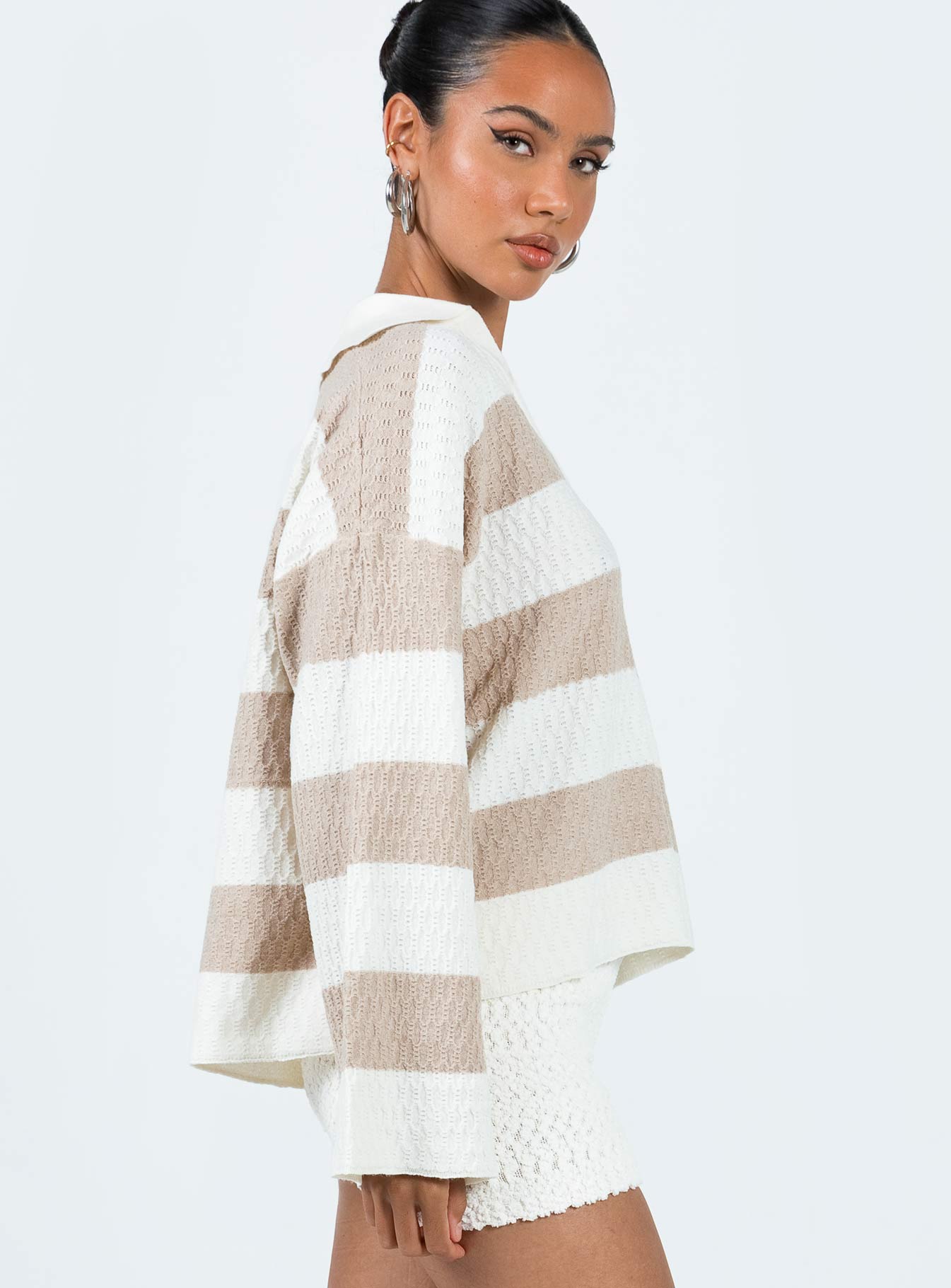 Rick Sweater White/Beige - Image 4