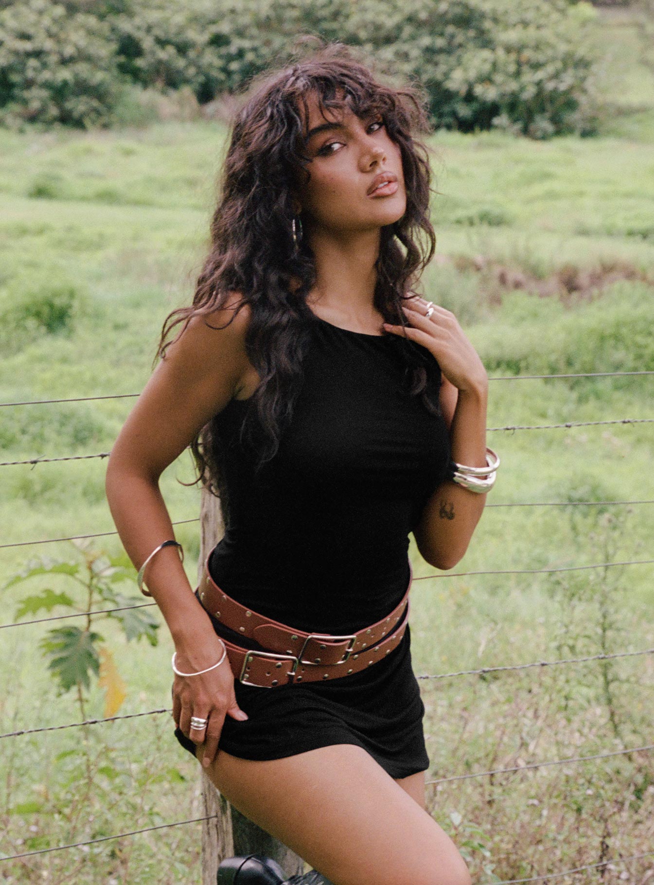 Karreey Mini Dress Black - Image 11