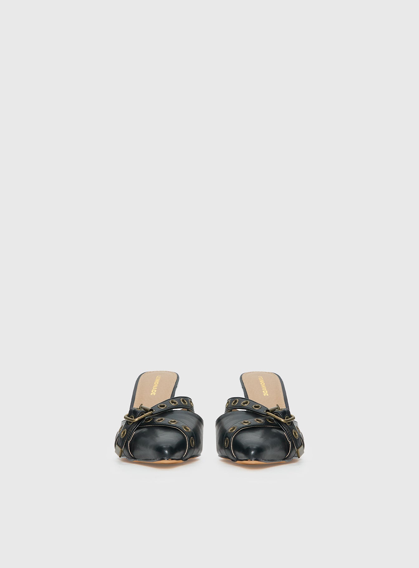Compelling Pointed Toe Heels Black - Image 3