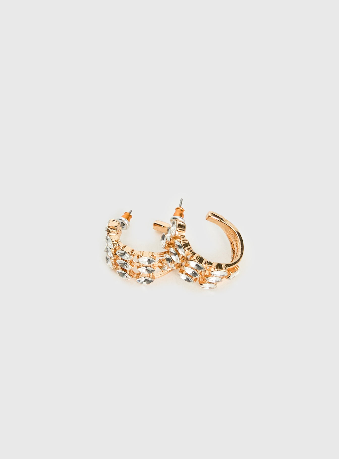 Ashlen Hoop Earrings Gold - Image 4