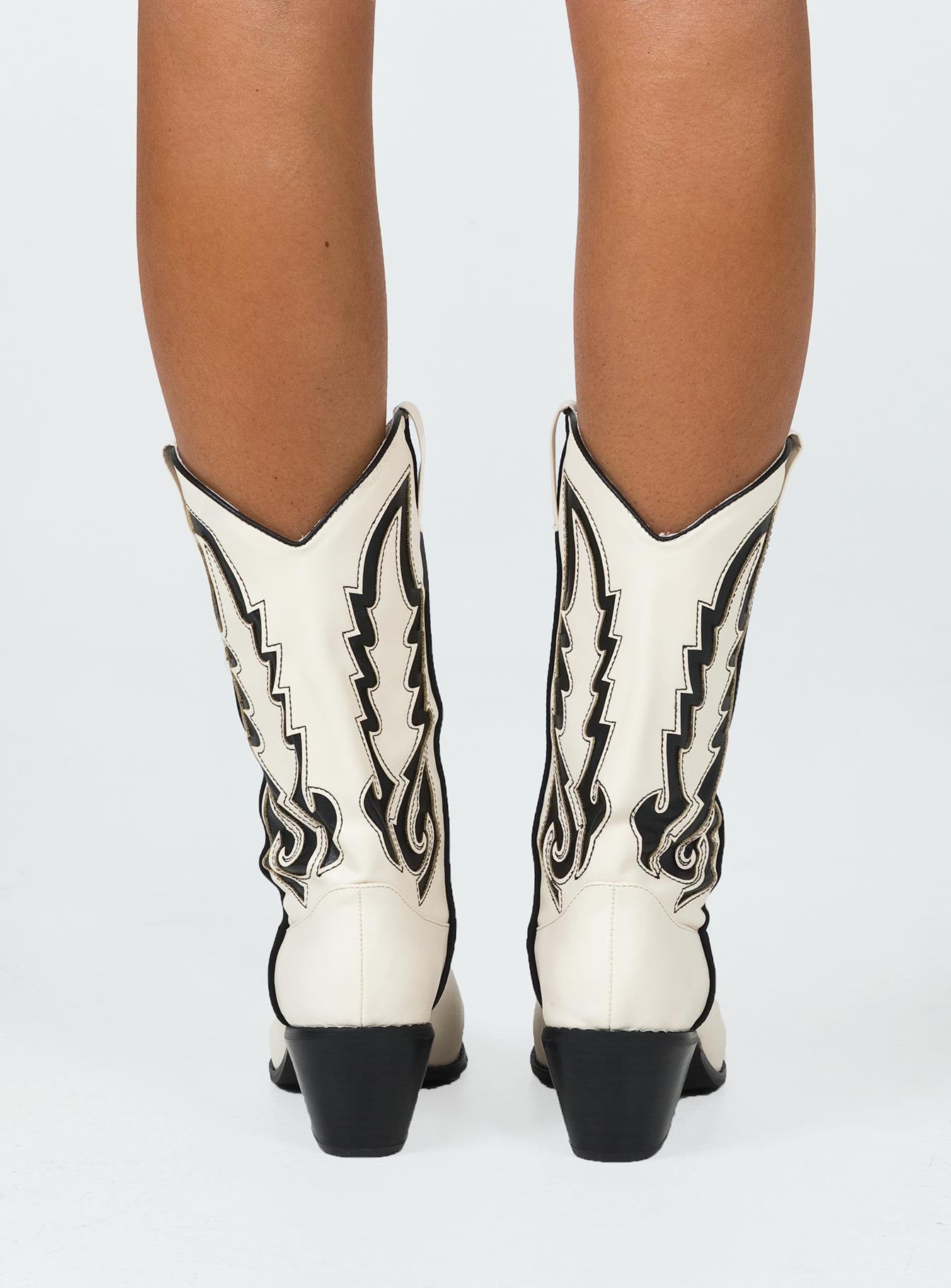 Billini Norva Boots Bone / Black - Image 4