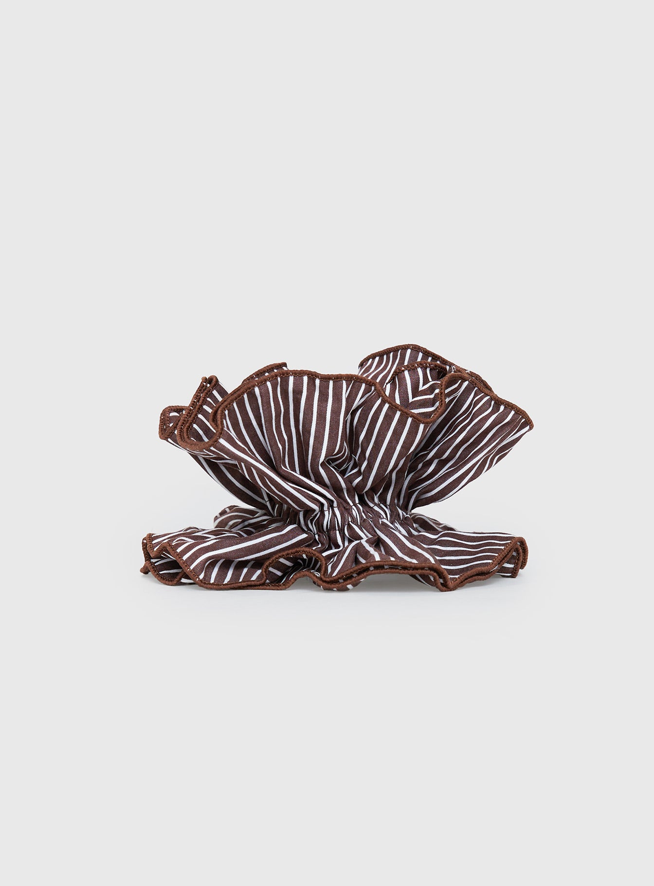 Way Back In Scrunchie Brown / White - Image 4