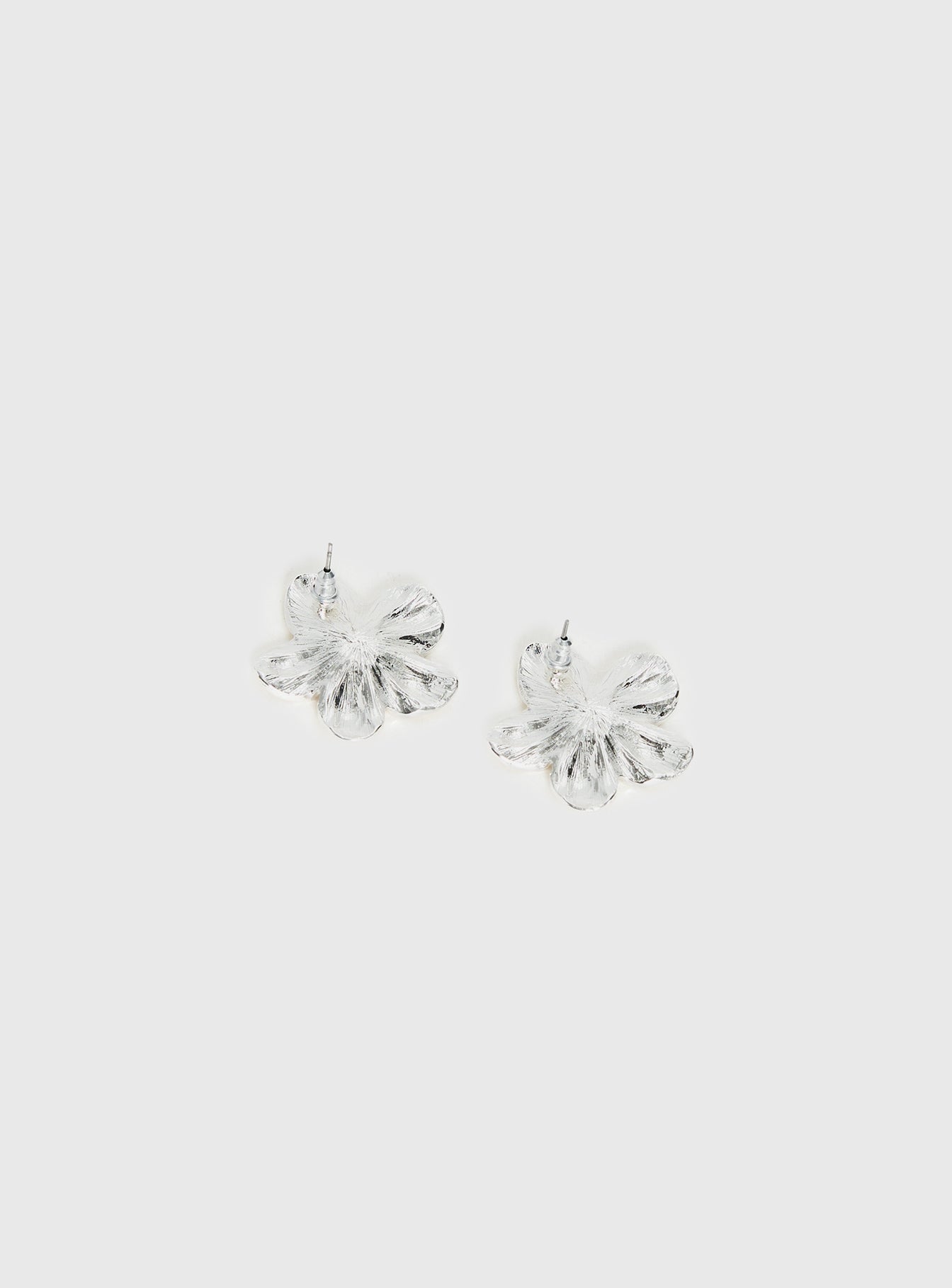 Posie Earrings Silver - Image 4