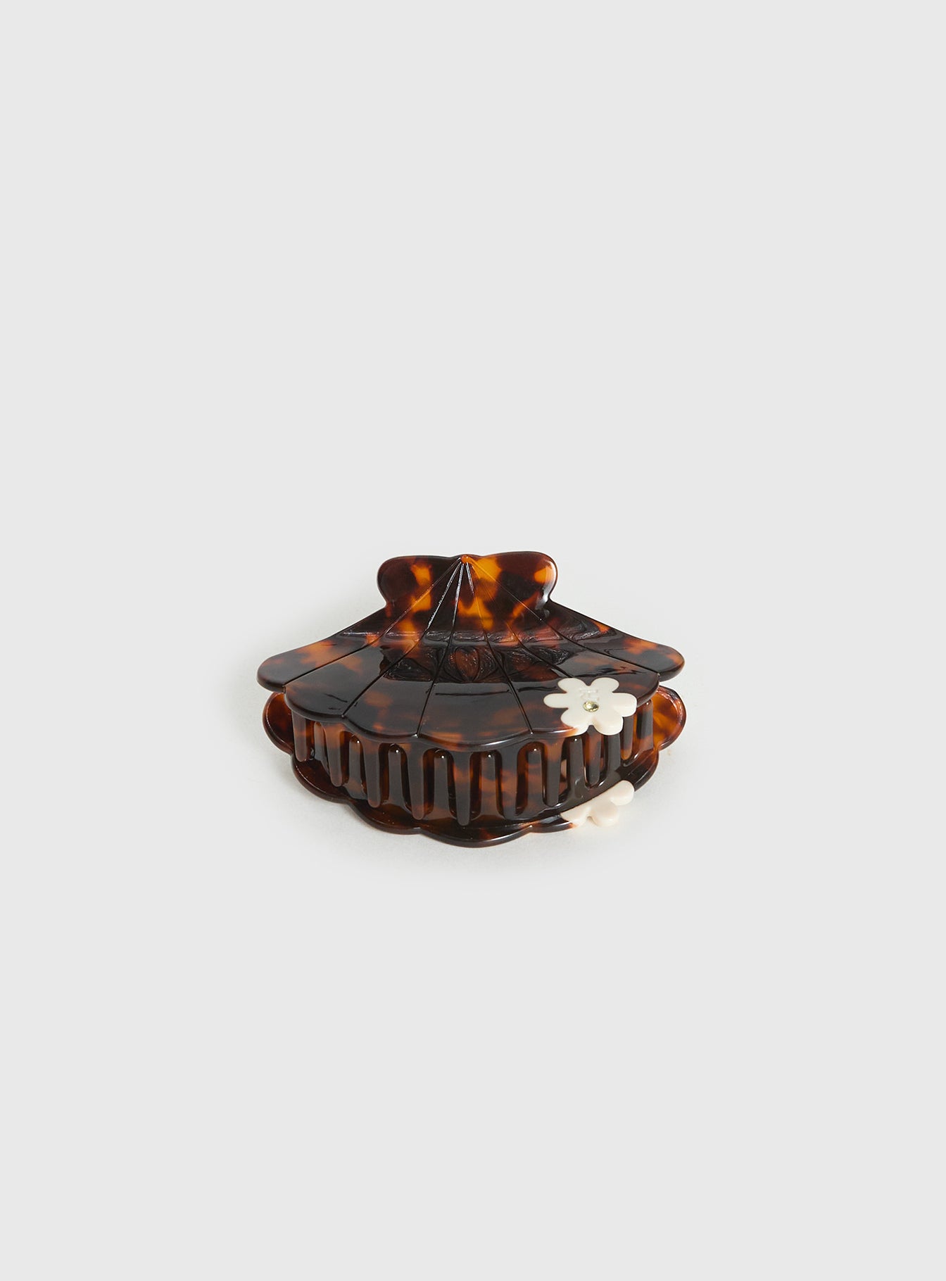 Palm Cove Shell Hair Clip Tort - Image 4