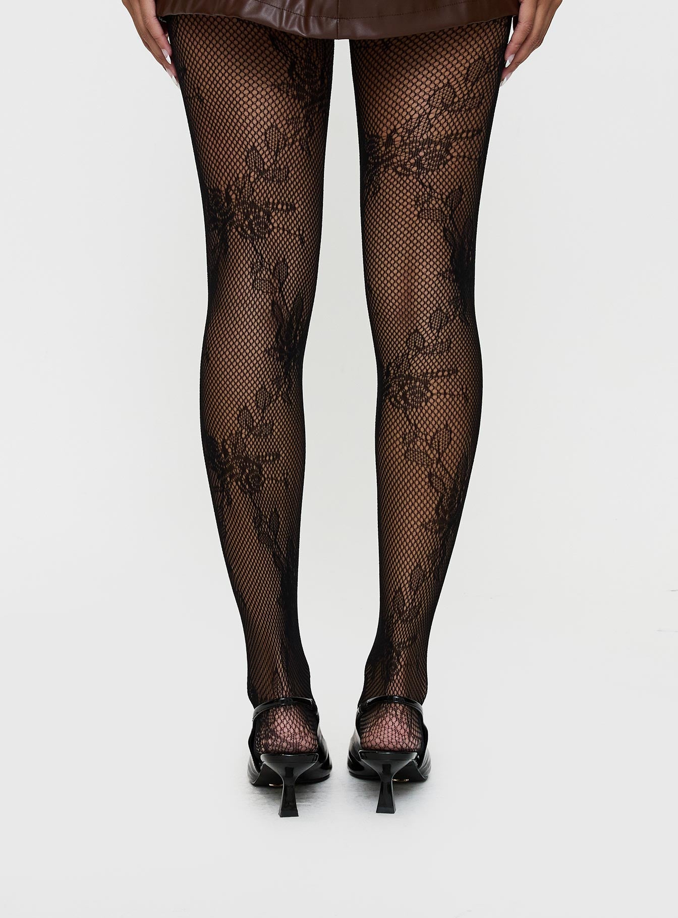 Murmur Lace Stockings Black - Image 4