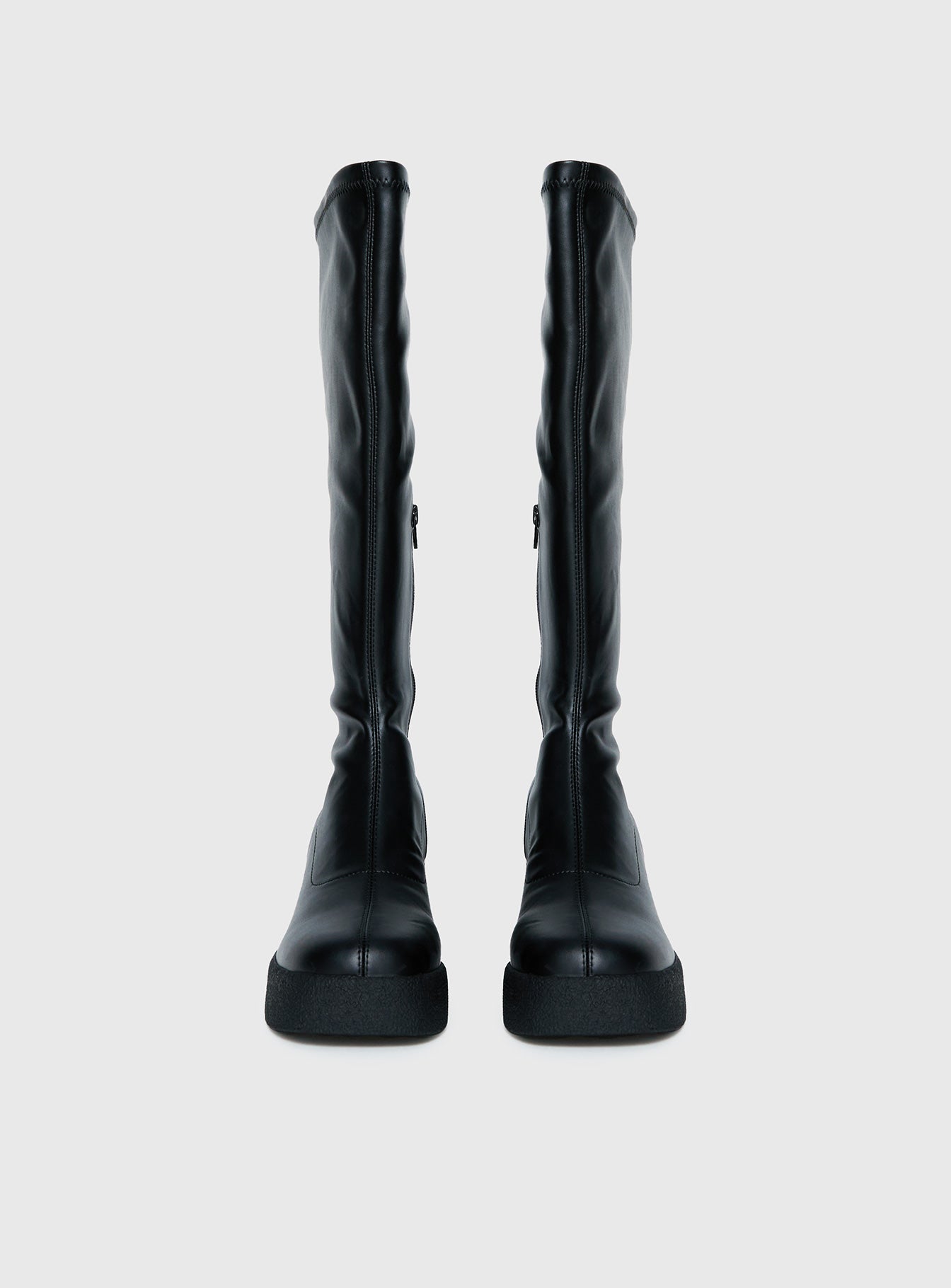 Westcott Knee High Boots Black - Image 3