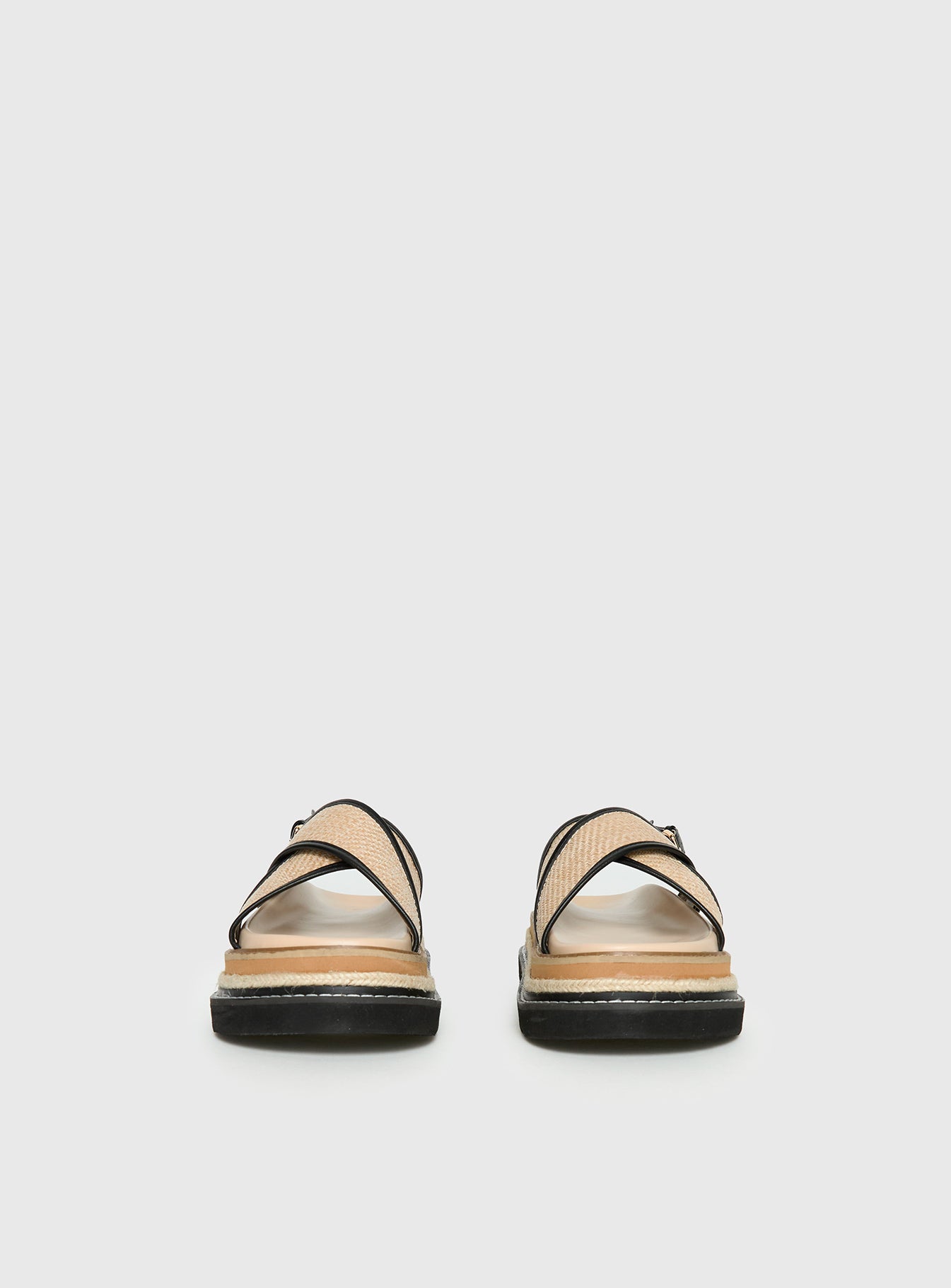 Odi Sandals Tan / Black - Image 3