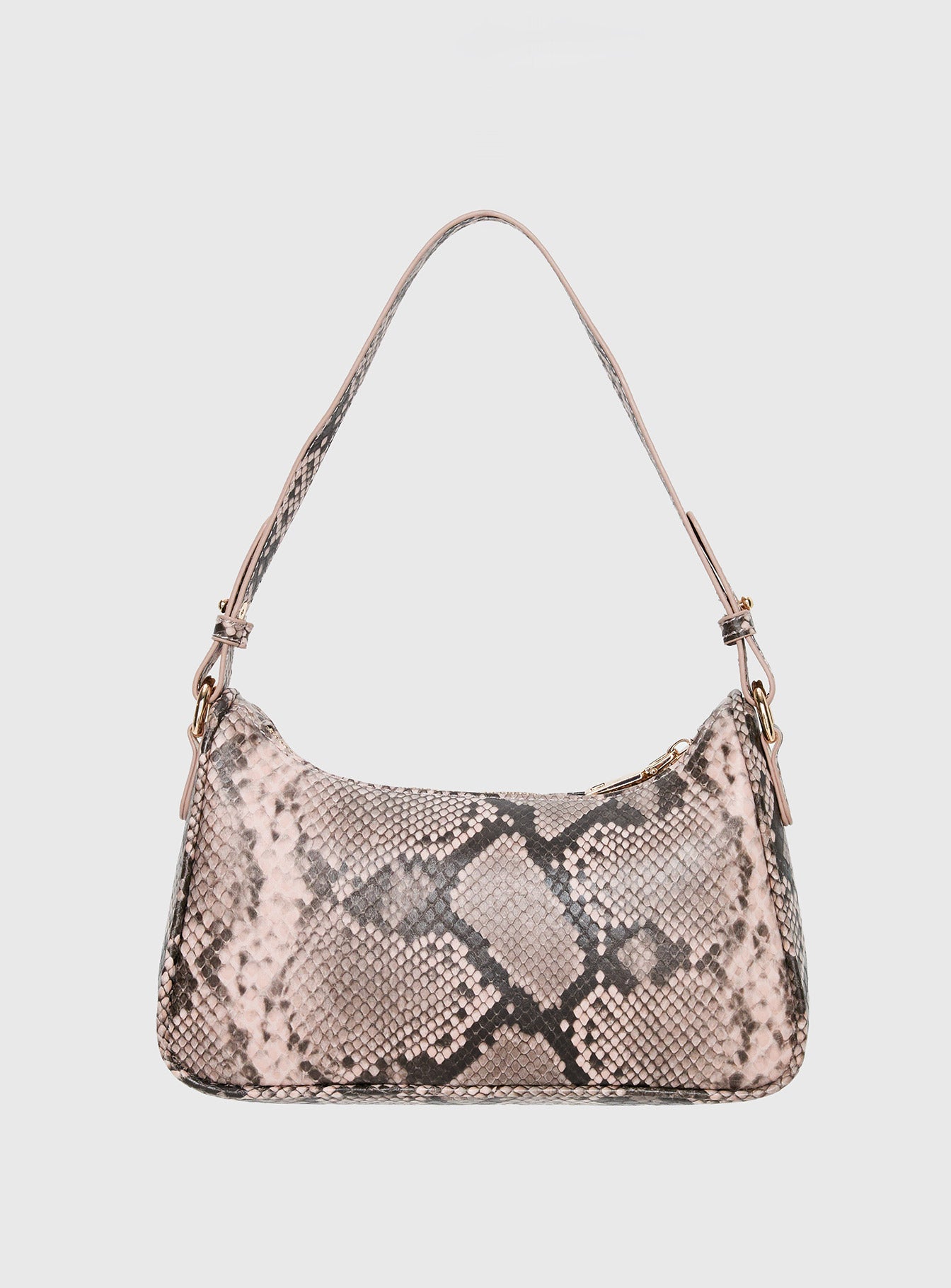 Jaxen Shoulder Bag Pink Snake - Image 4