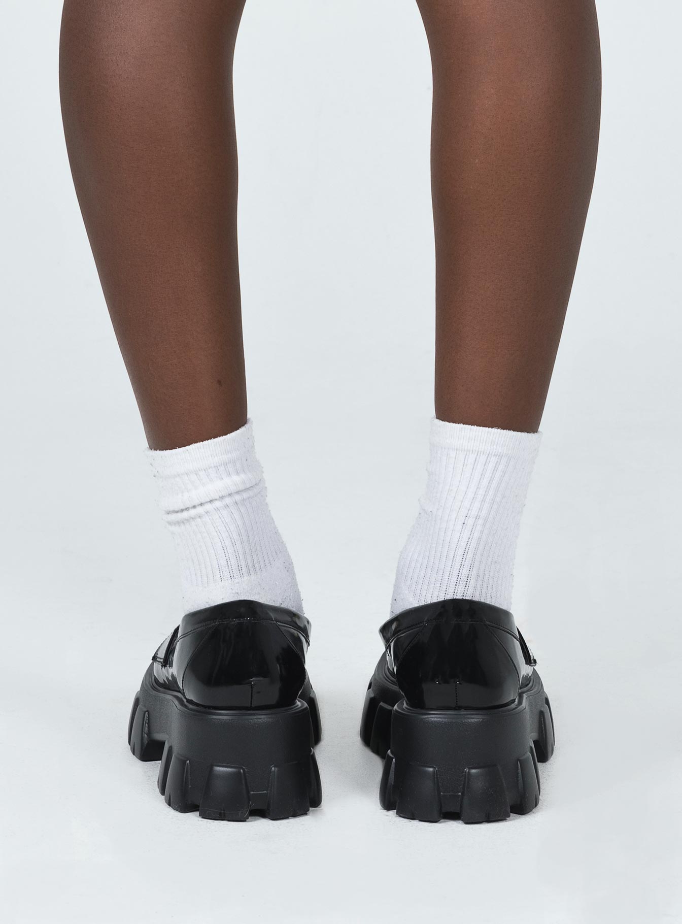 Penny Lane Loafers Black High Shine - Image 5