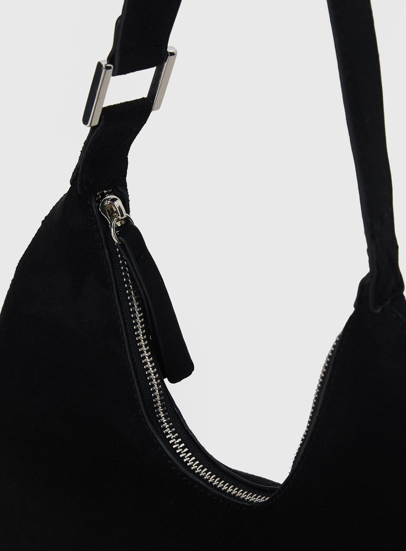 Reeves Bag Black Faux Suede - Image 4