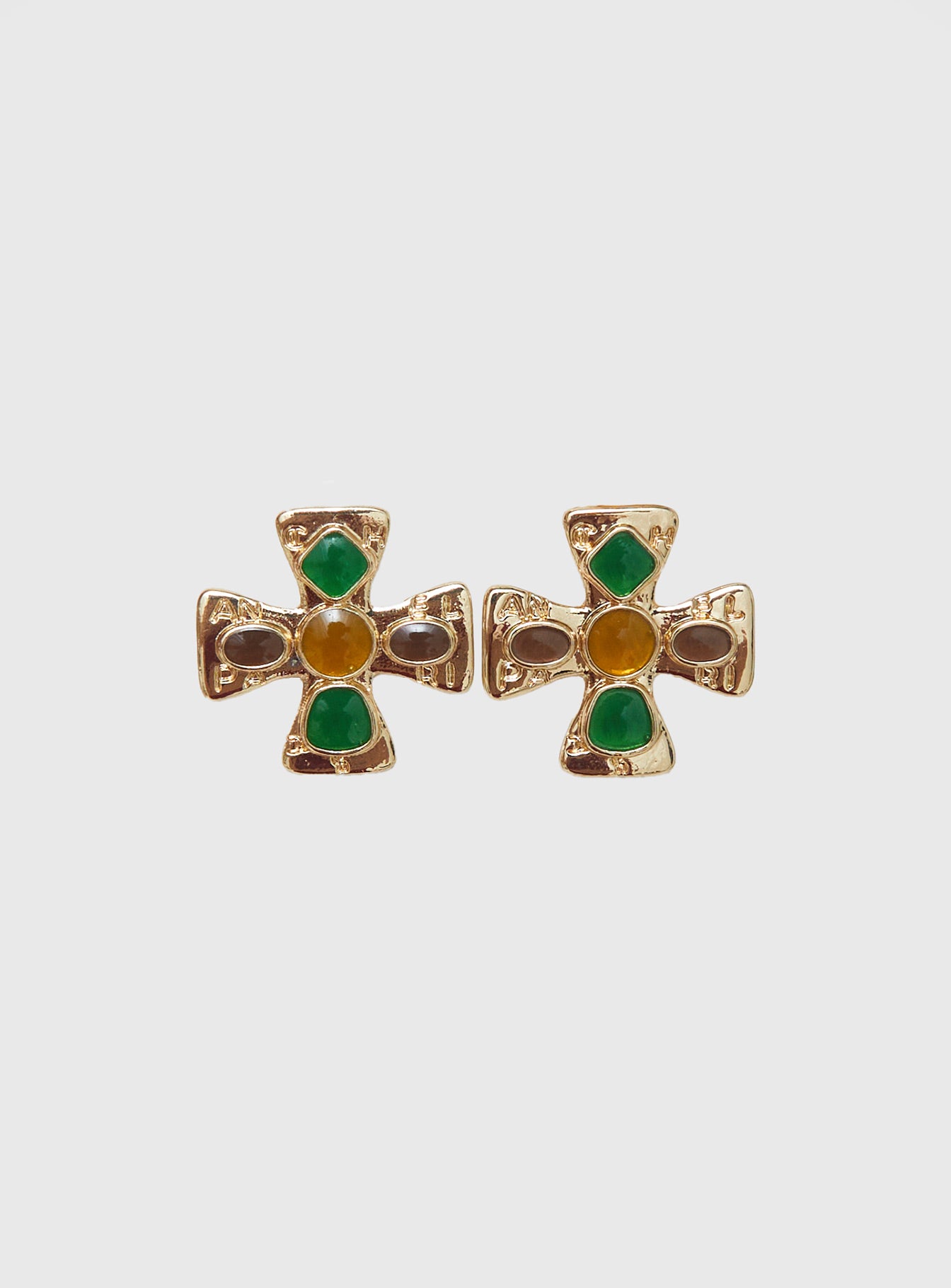 Covie Earrings Gold - Image 4