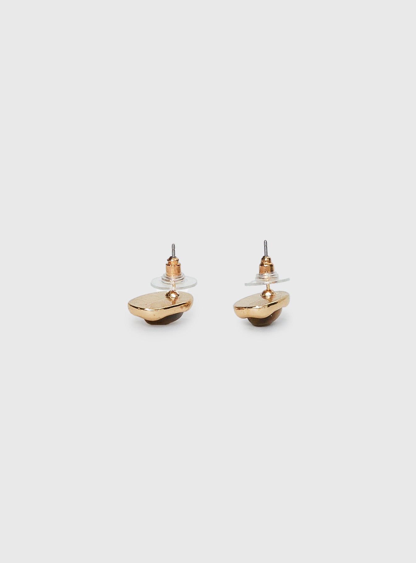 Around The Corner Earrings Gold - Image 4