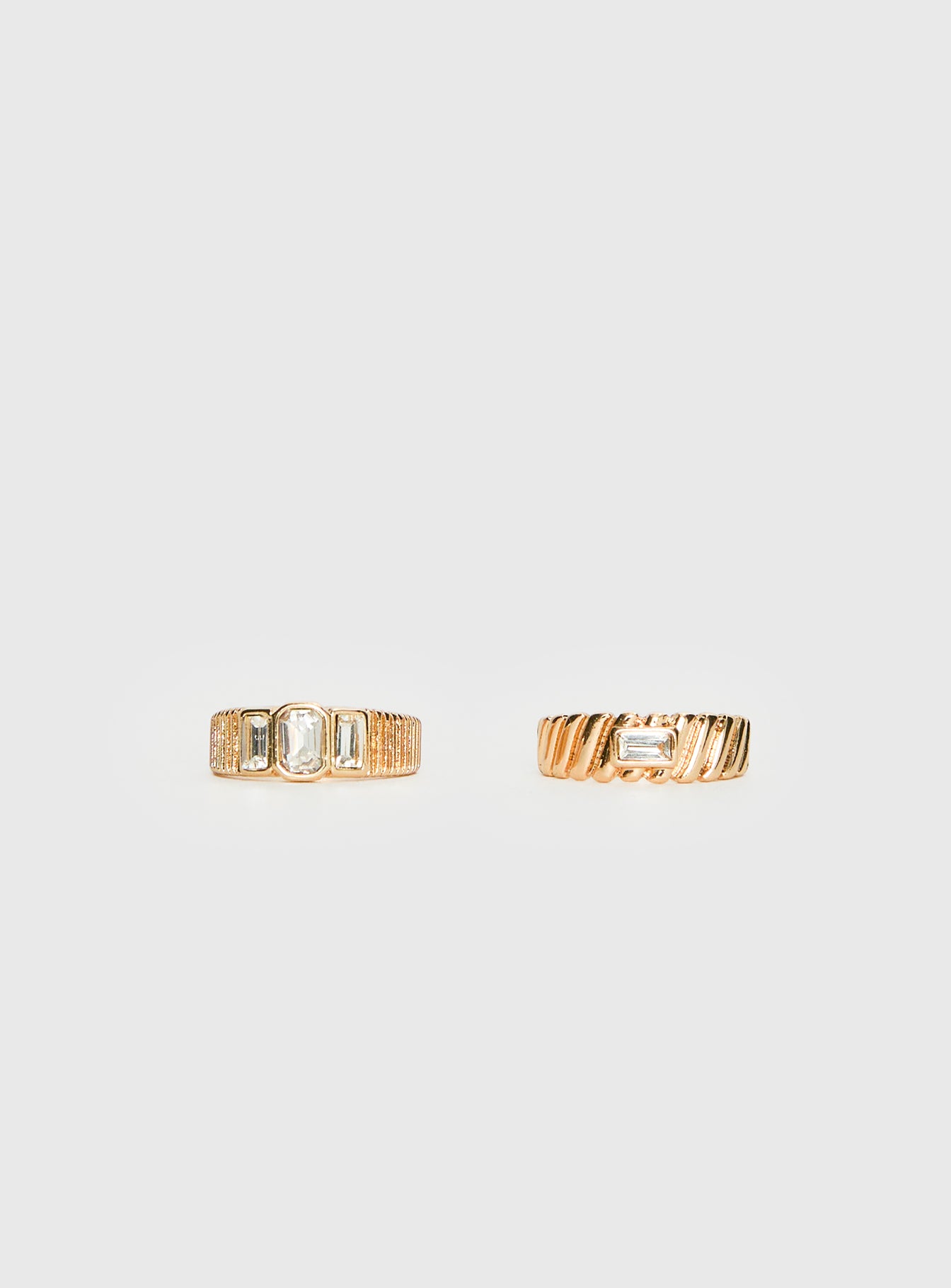 September Sunsets Diamante Ring Pack Gold - Image 4