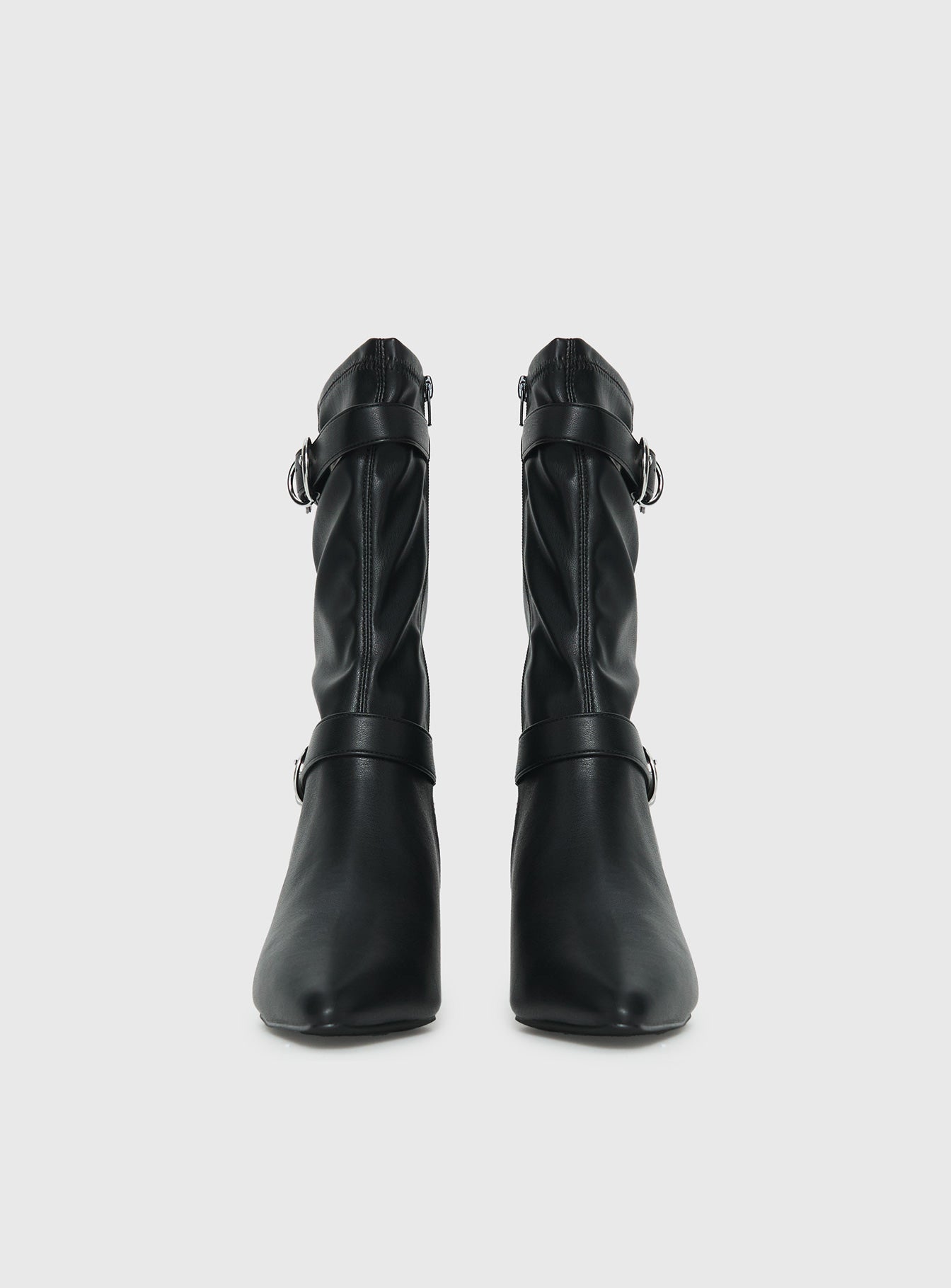 Therapy Kimme Sock Boots Black - Image 3