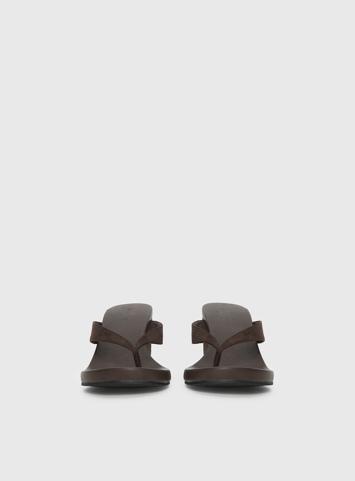 Billini Ravyn Heels Dark Cacao Faux Suede - Image 3