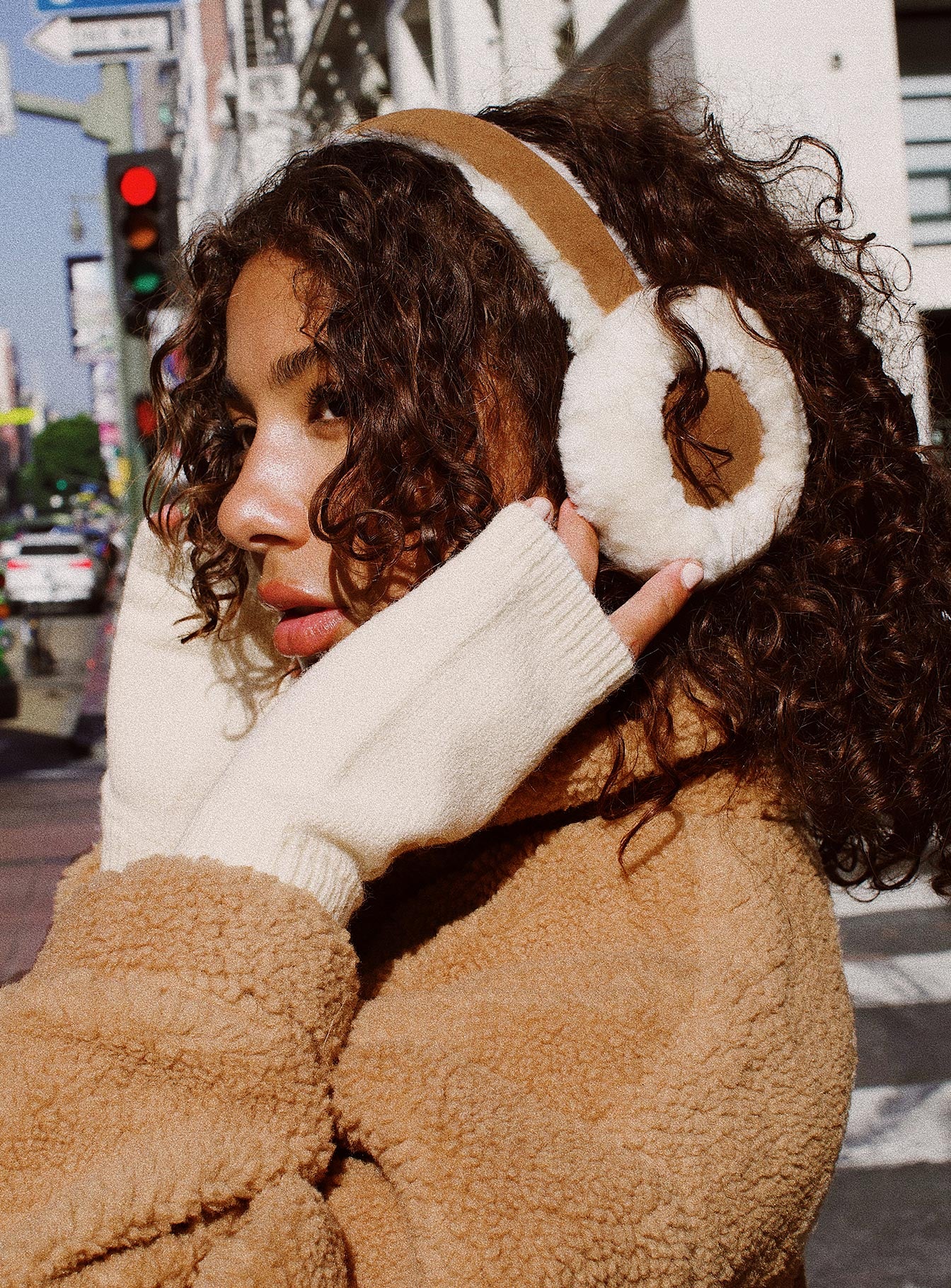 Crasey Ear Muffs Brown - Image 5