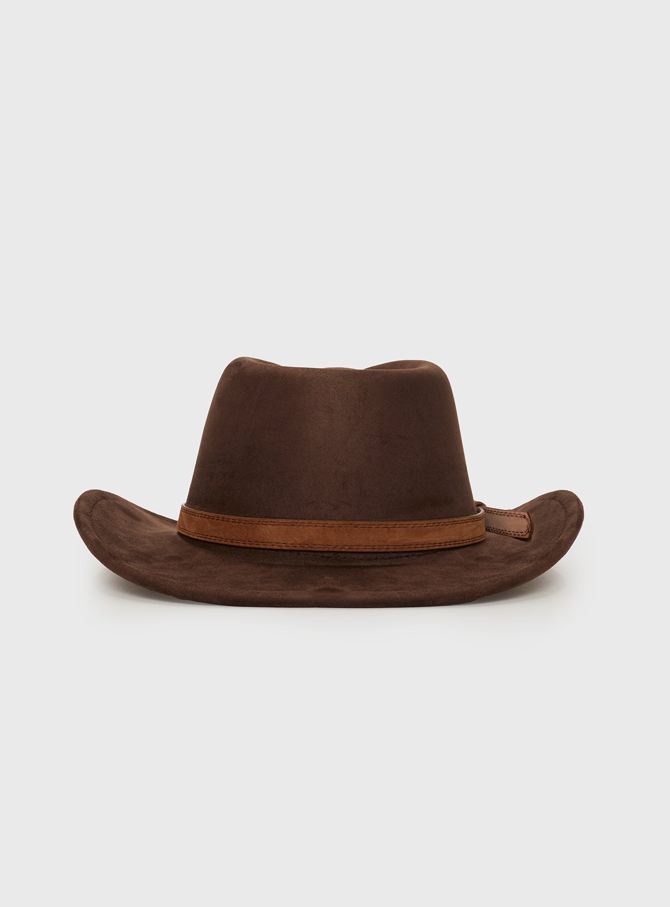 Country Girl Cowboy Hat Brown - Image 4