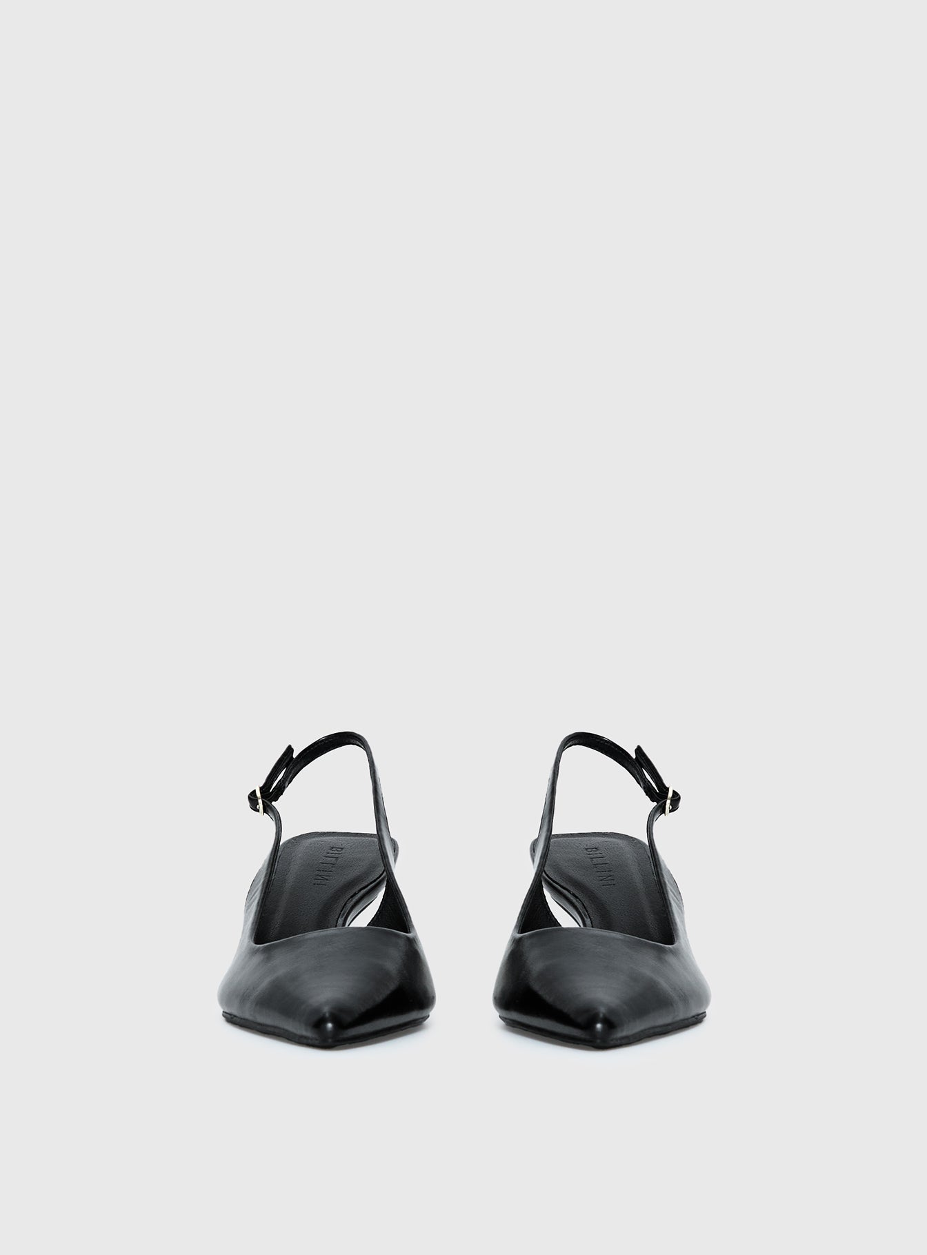 Billini Anaya Pointed Toe Heels Black / Gold - Image 3