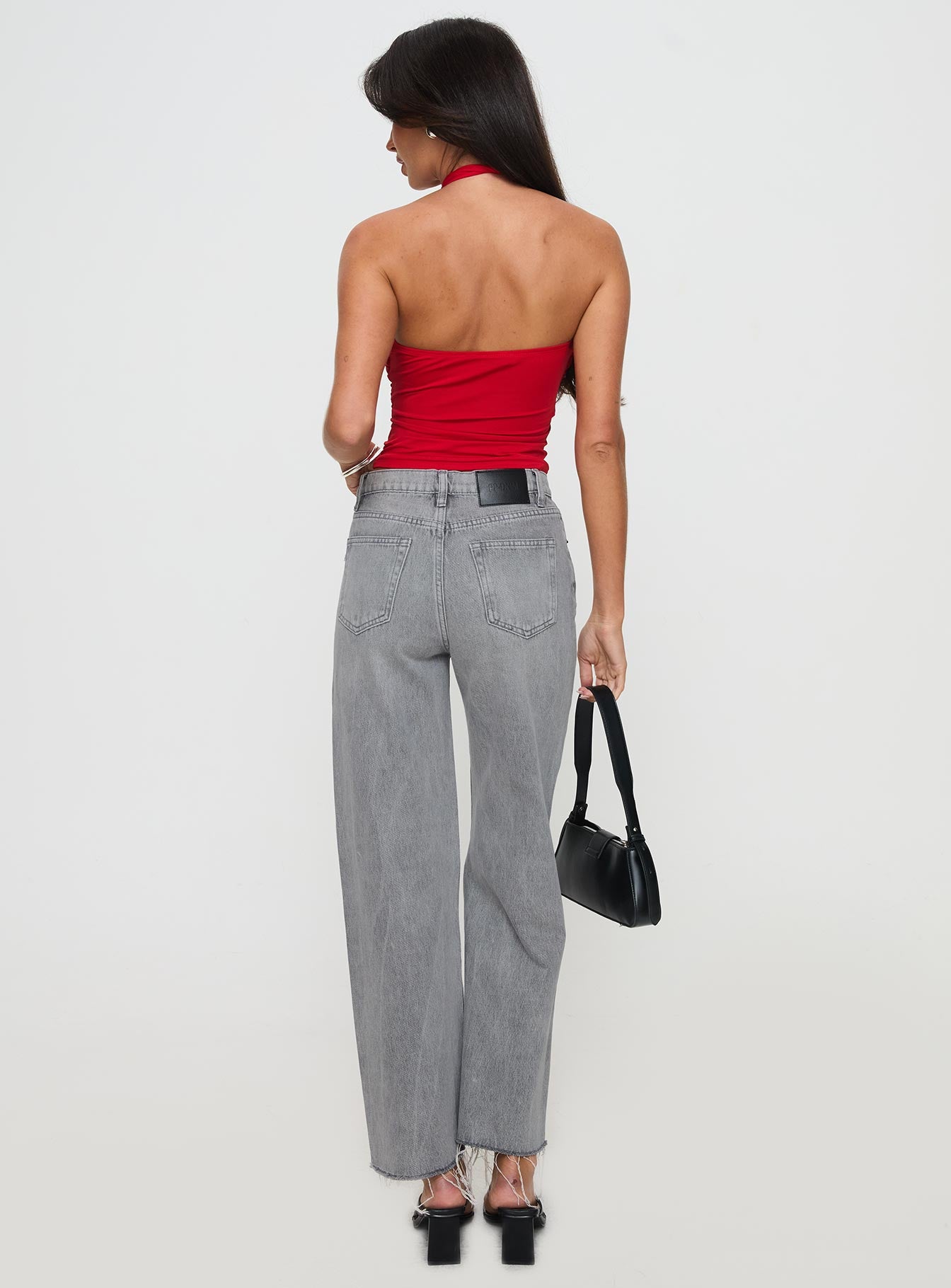 Fawcett Jeans Grey Wash Denim - Image 4