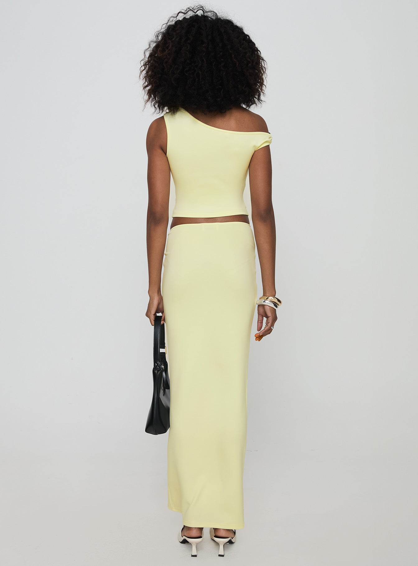 Whiley Maxi Skirt Cream - Image 5