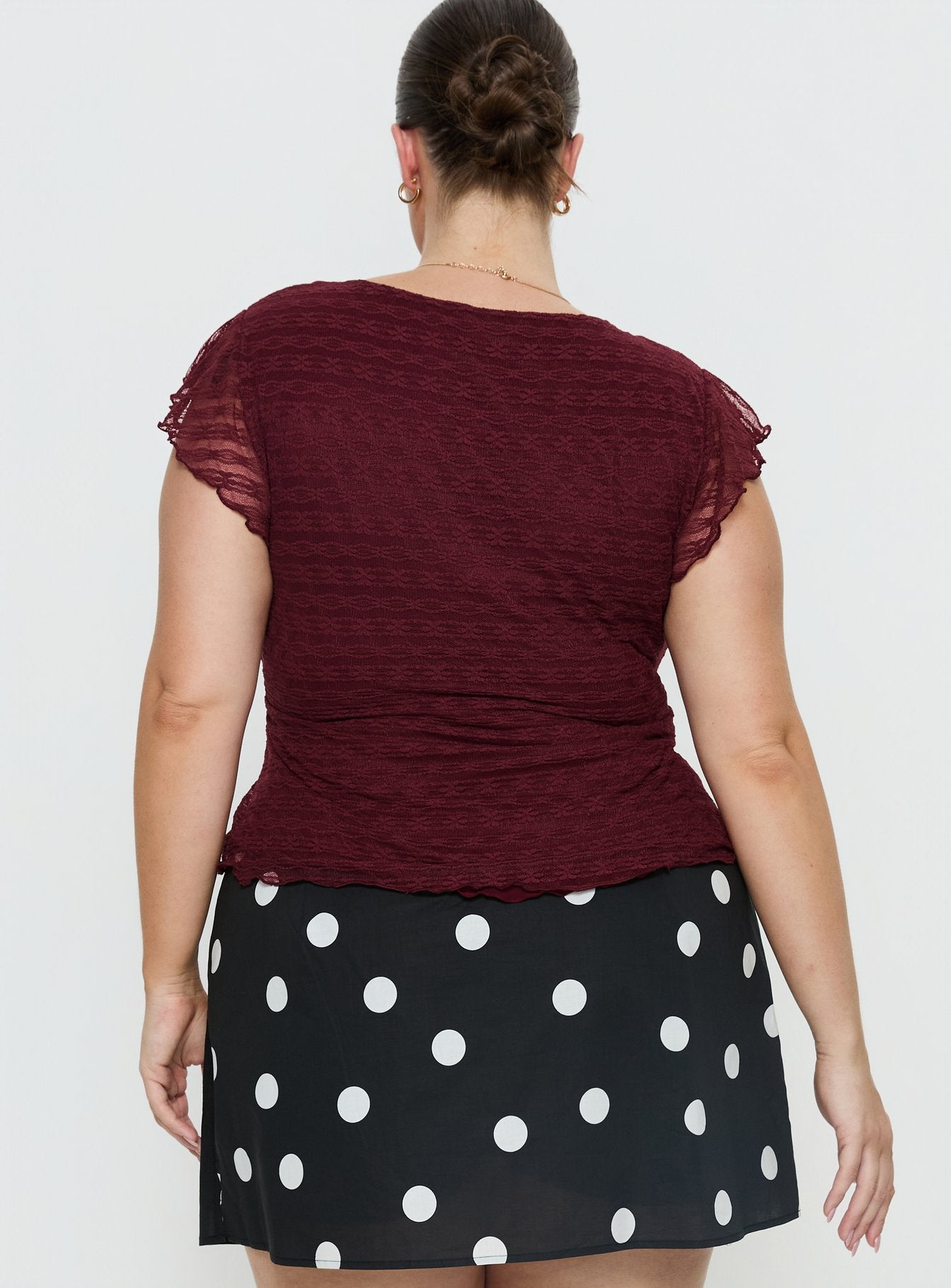 Auroraah Frill Top Cherry Curve - Image 4