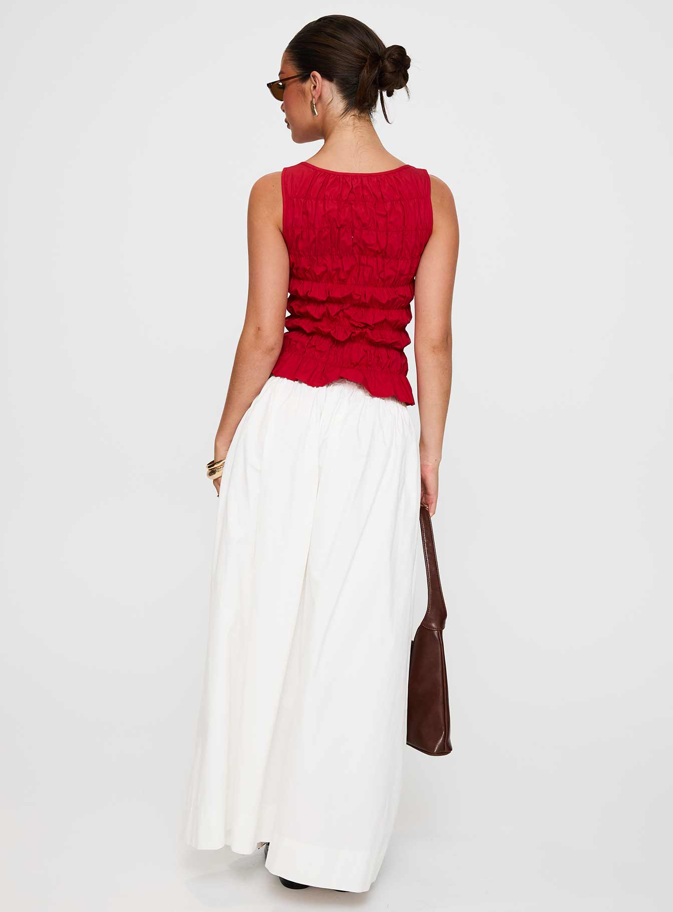 Felipa Maxi Skirt White - Image 5