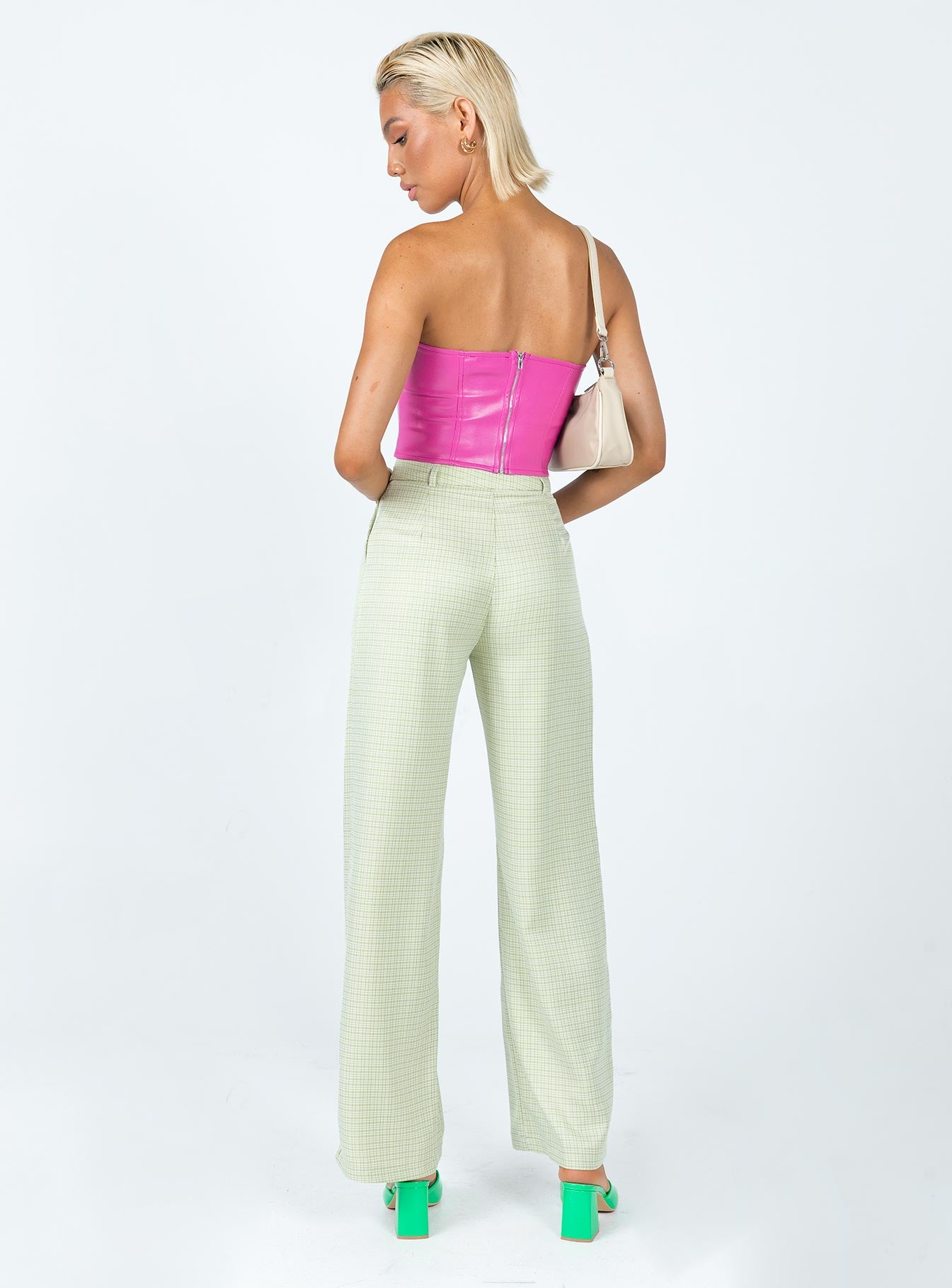 Archer Pants Green Check - Image 4