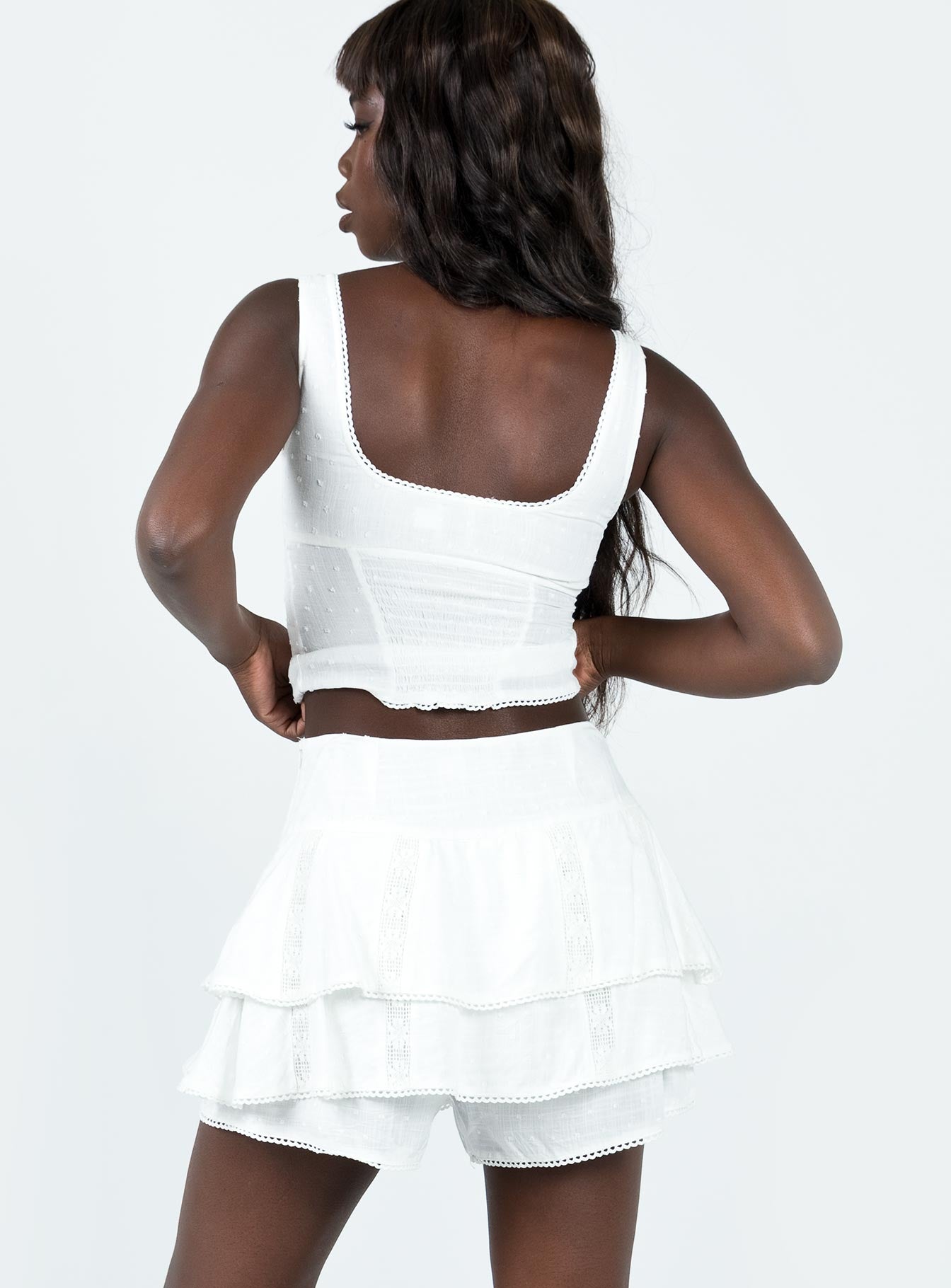 Cheyla Shorts Ivory - Image 5