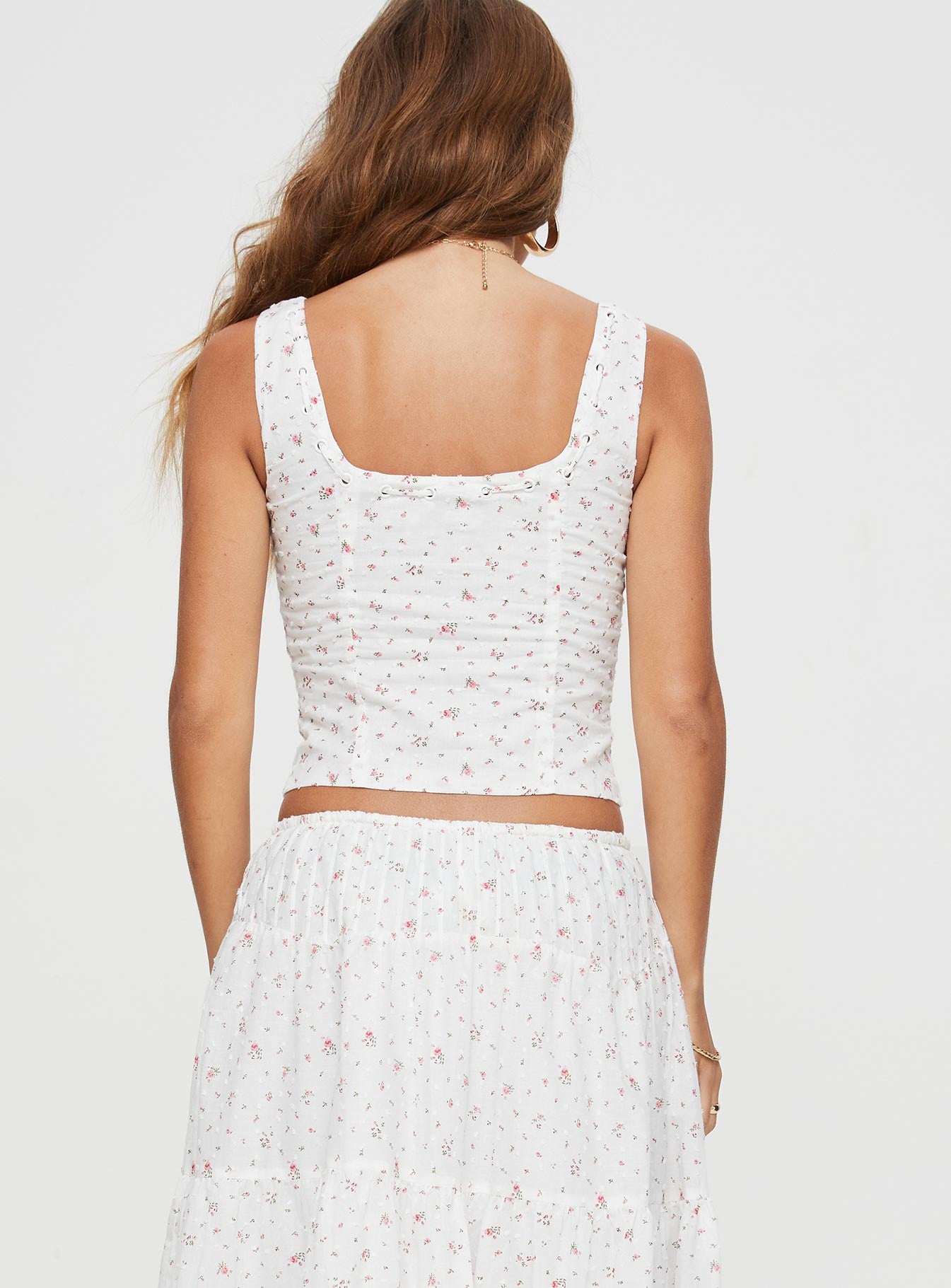 Traycie Corset Top White - Image 5