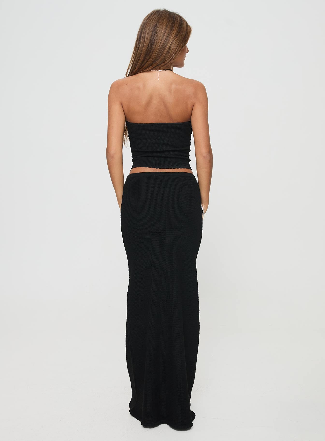 Just Like That Maxi Skirt Black - Image 5