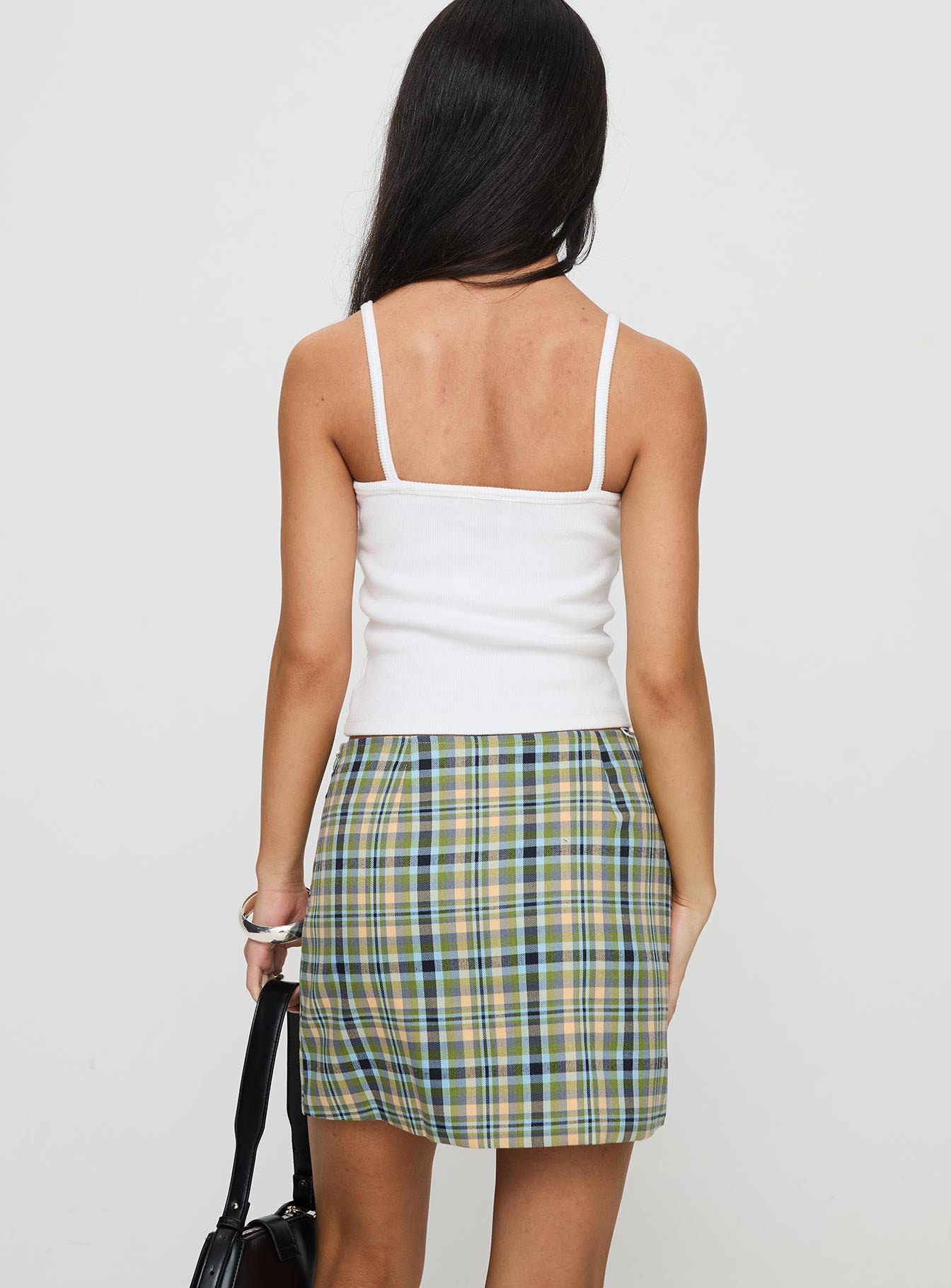 Jacklin Mini Skirt Multi Check - Image 5