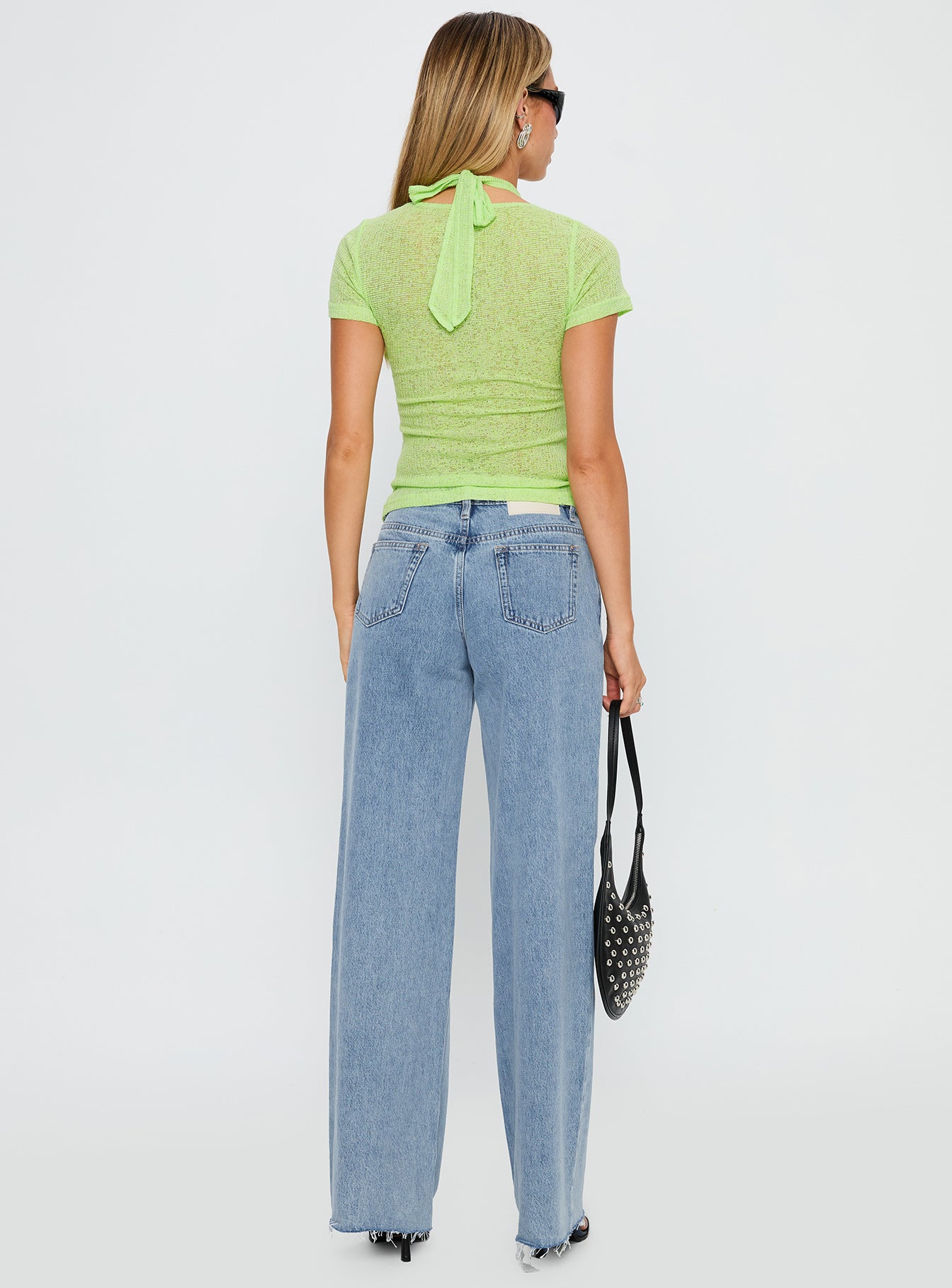 Darla Low Rise Straight Jean Vintage Blue Wash - Image 5